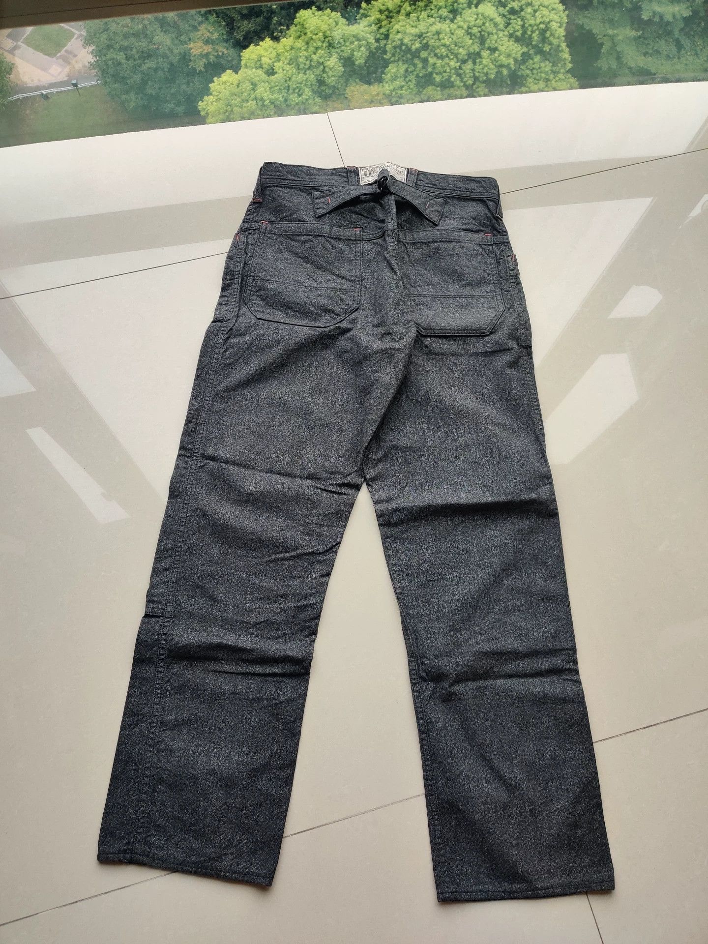 Freewheelers freewheelers bootleggers gray denim pants Size US 30 / EU 46 - 2 Thumbnail