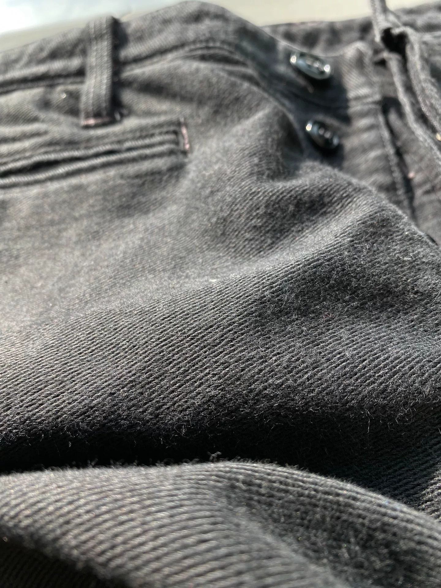 Freewheelers bootleggers dylan black pants with skull design Size US 38 / EU 54 - 6 Thumbnail