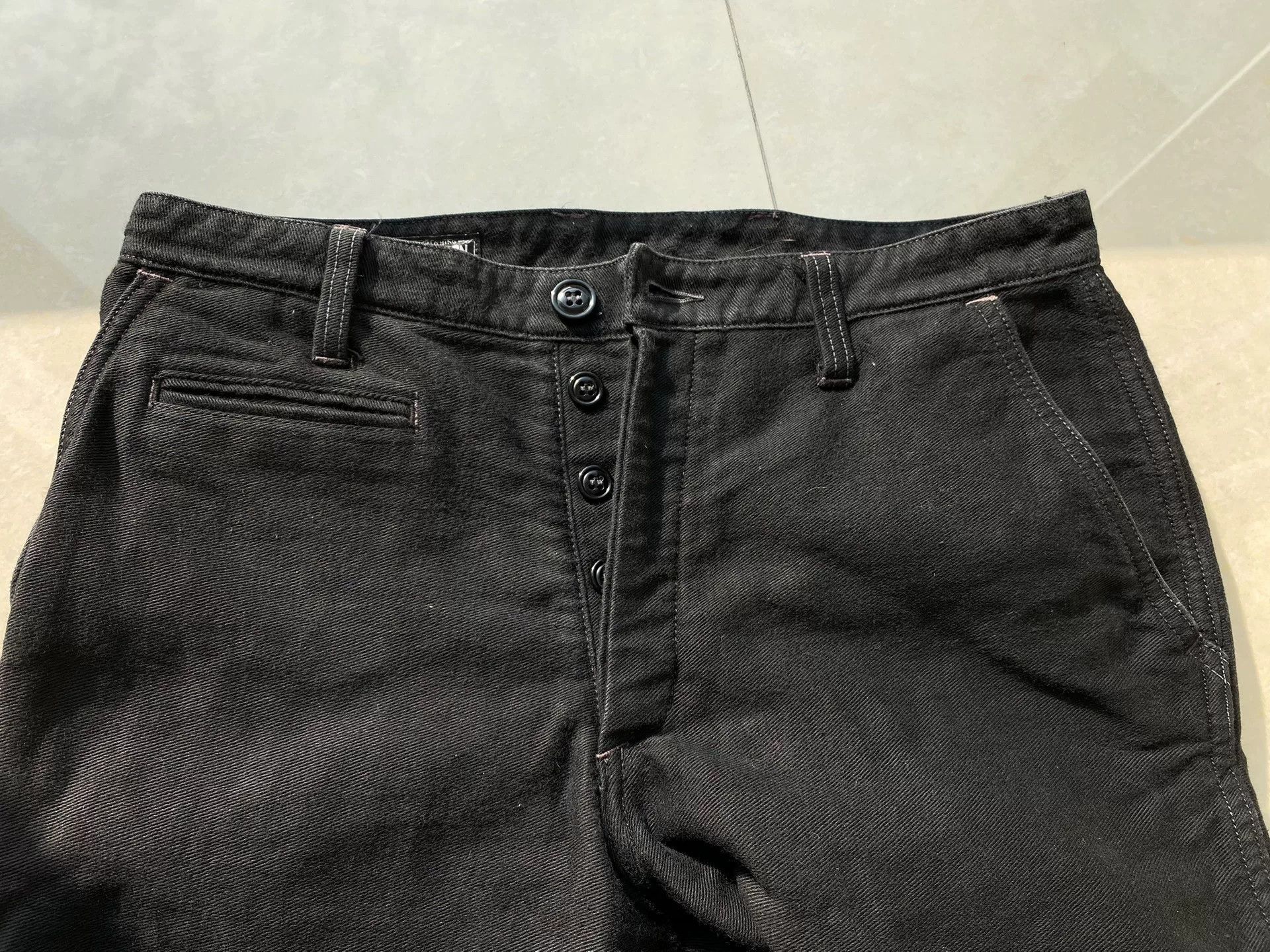 Freewheelers bootleggers dylan black pants with skull design Size US 38 / EU 54 - 5 Thumbnail