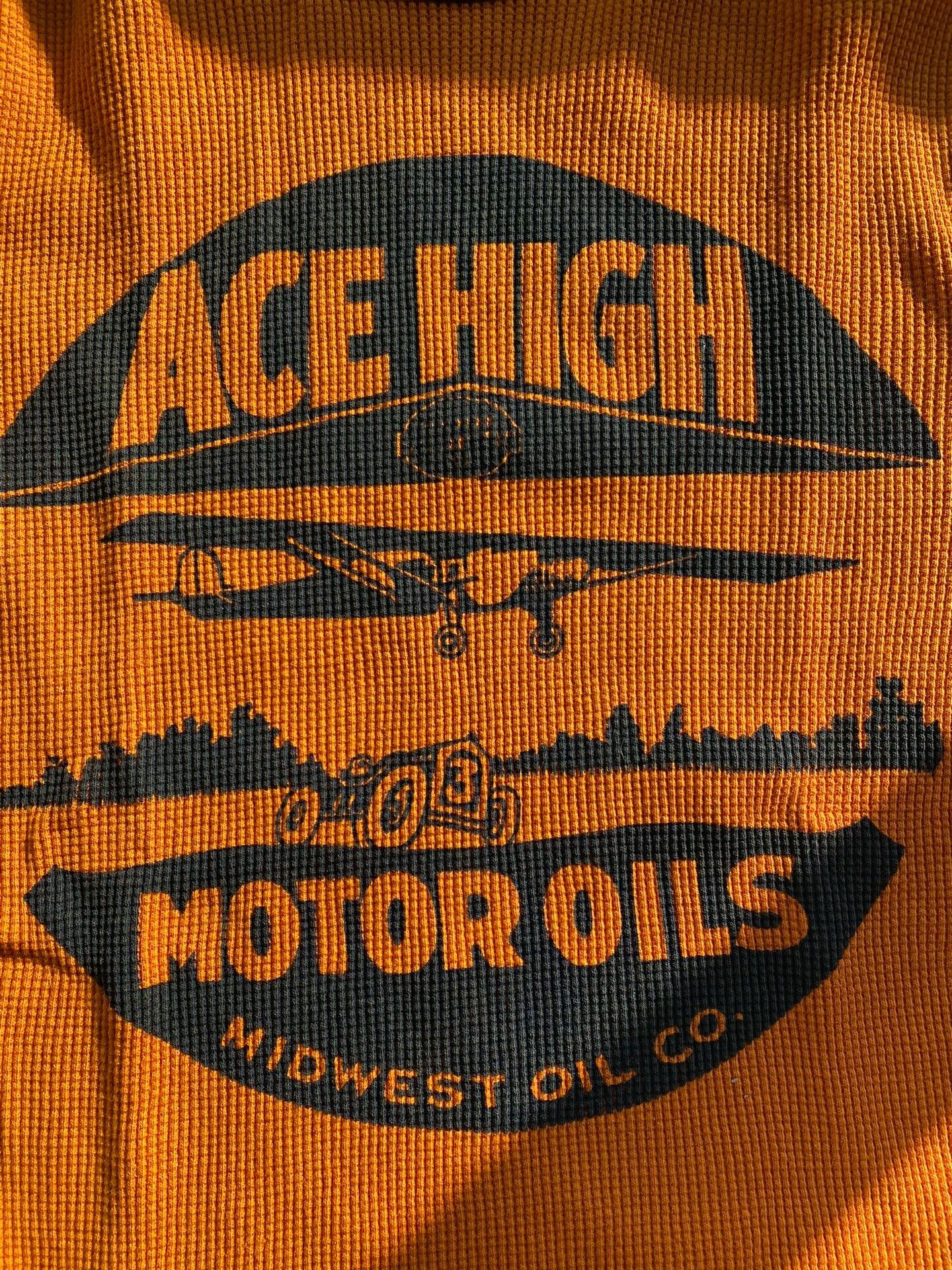 Freewheelers ace high motor oils long sleeve shirt Size US S / EU 44-46 / 1 - 3 Thumbnail