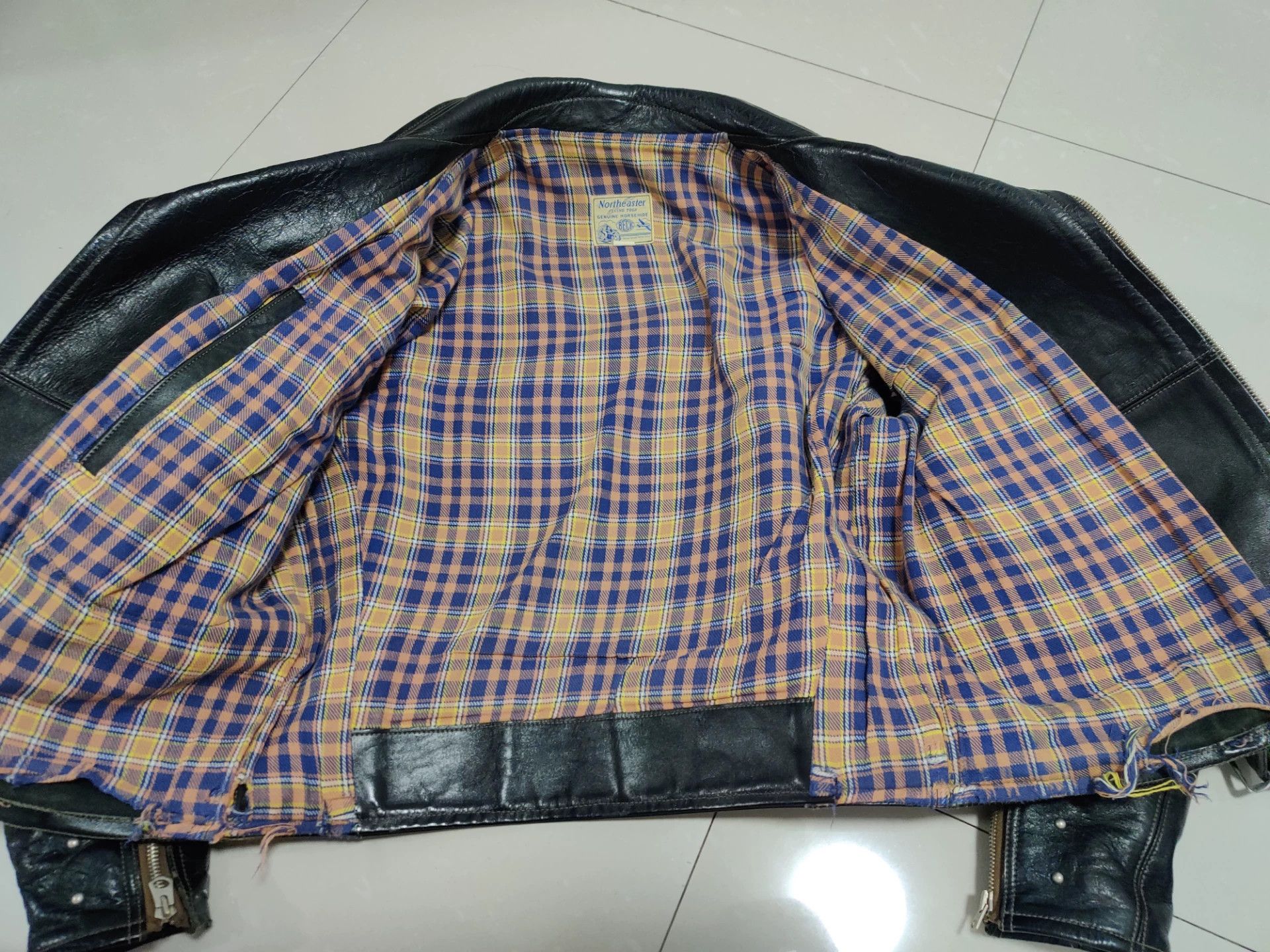 TOYS McCOY vintage black leather motorcycle jacket Size US M / EU 48-50 / 2 - 3 Thumbnail