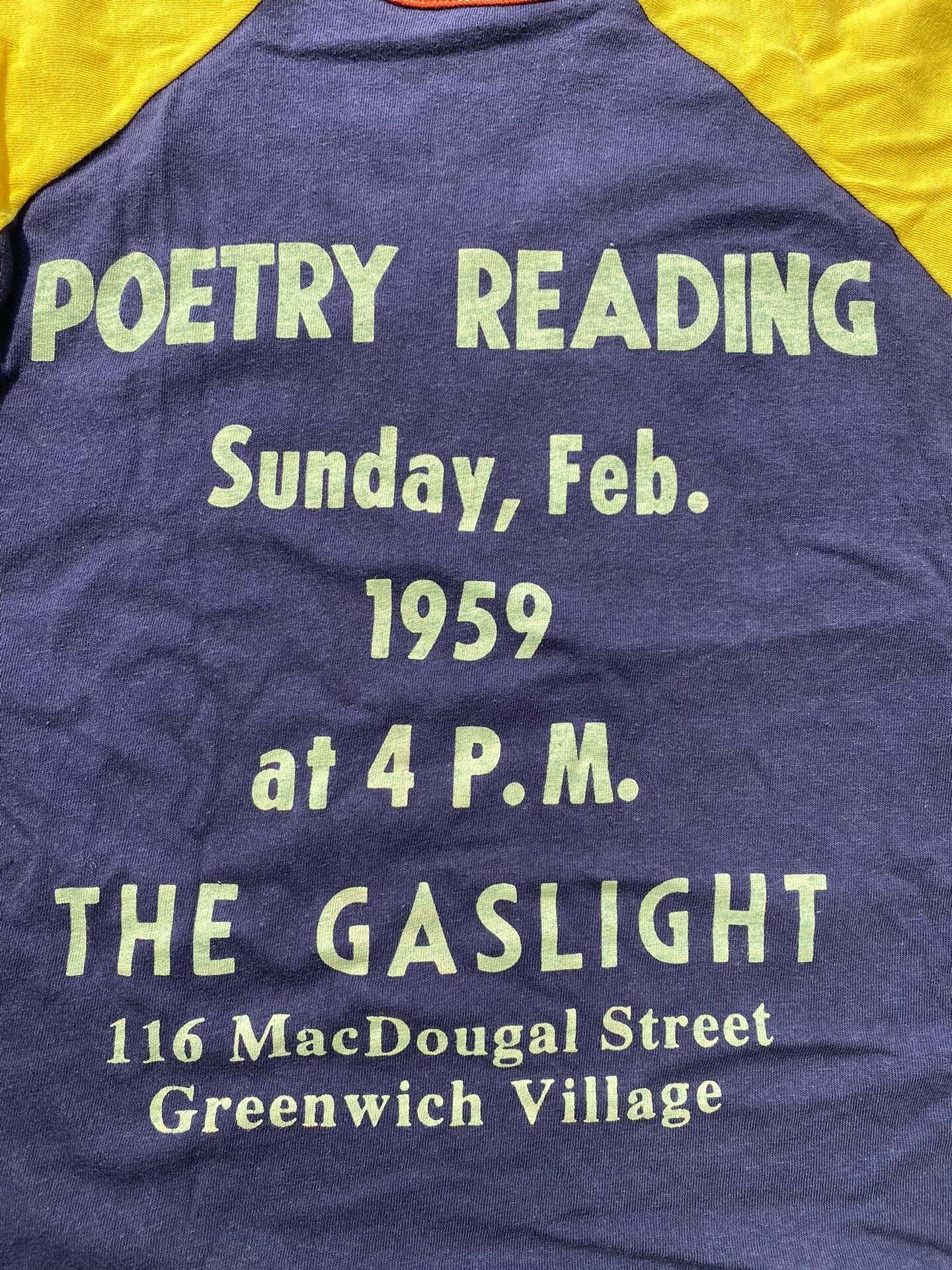 Freewheelers gaslight cafe purple yellow 7 sleeve shirt Size US M / EU 48-50 / 2 - 4 Thumbnail