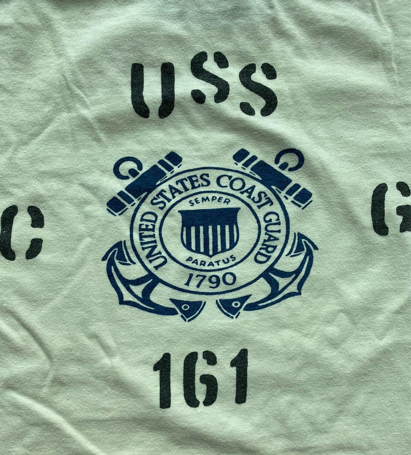 Freewheelers red and white coast guard short sleeve tee Size US S / EU 44-46 / 1 - 5 Thumbnail