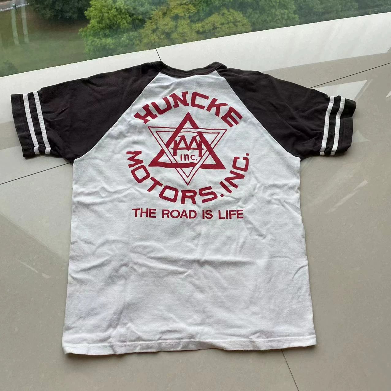 Freewheelers bootleggers short sleeve skull graphic tee Size US S / EU 44-46 / 1 - 2 Thumbnail