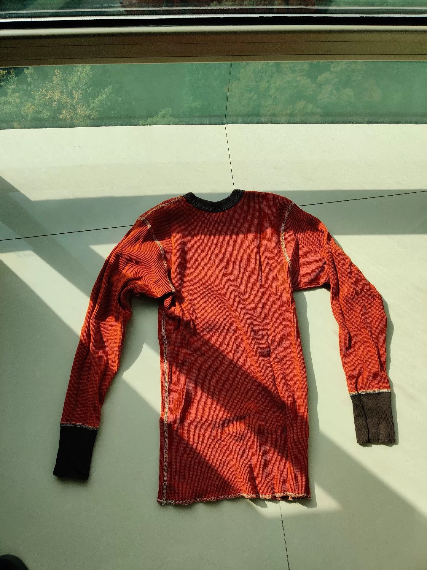 Freewheelers vickers gasoline long sleeve waffle shirt Size US M / EU 48-50 / 2 - 2 Thumbnail