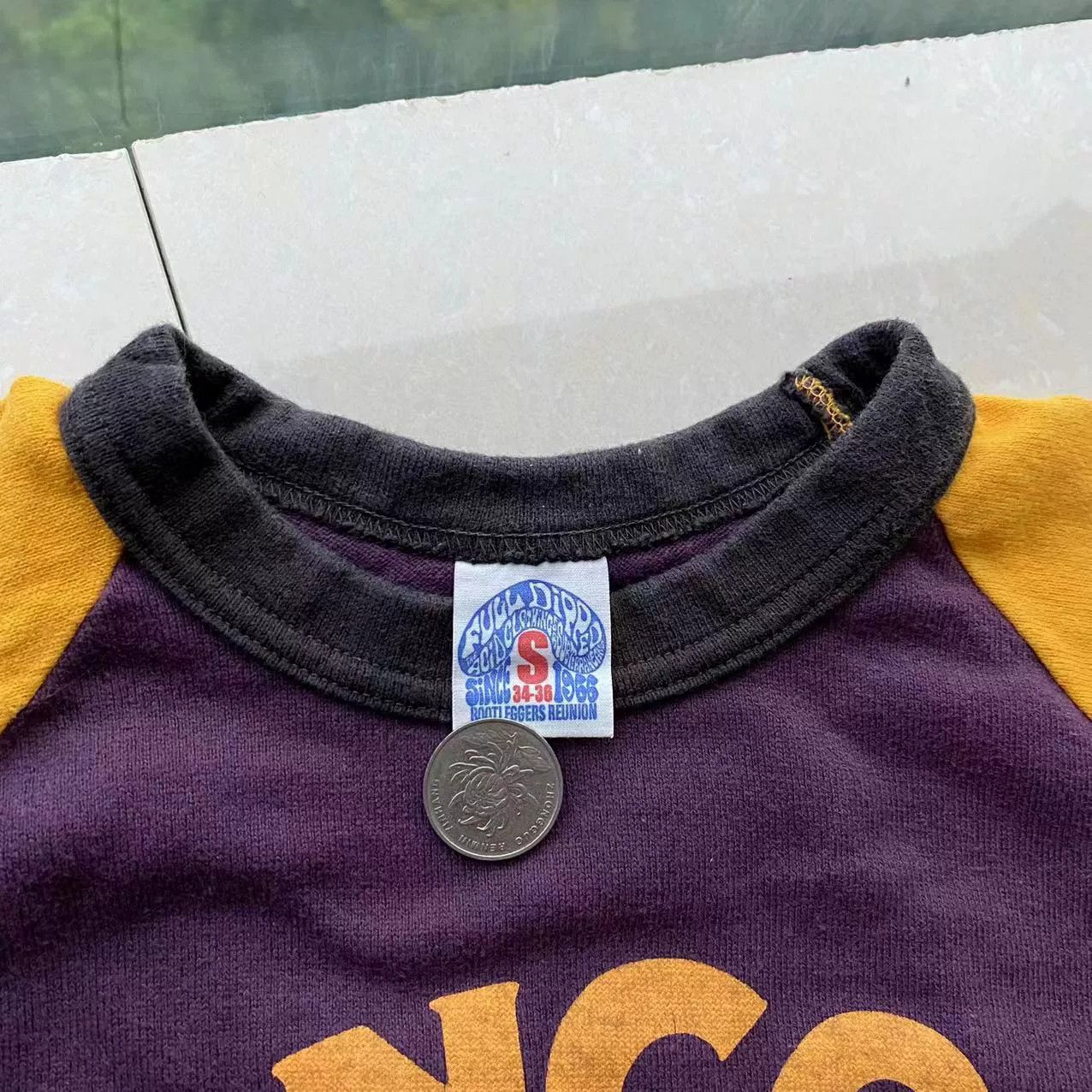 Freewheelers hancock gasoline short sleeve color block t-shirt Size US S / EU 44-46 / 1 - 3 Thumbnail