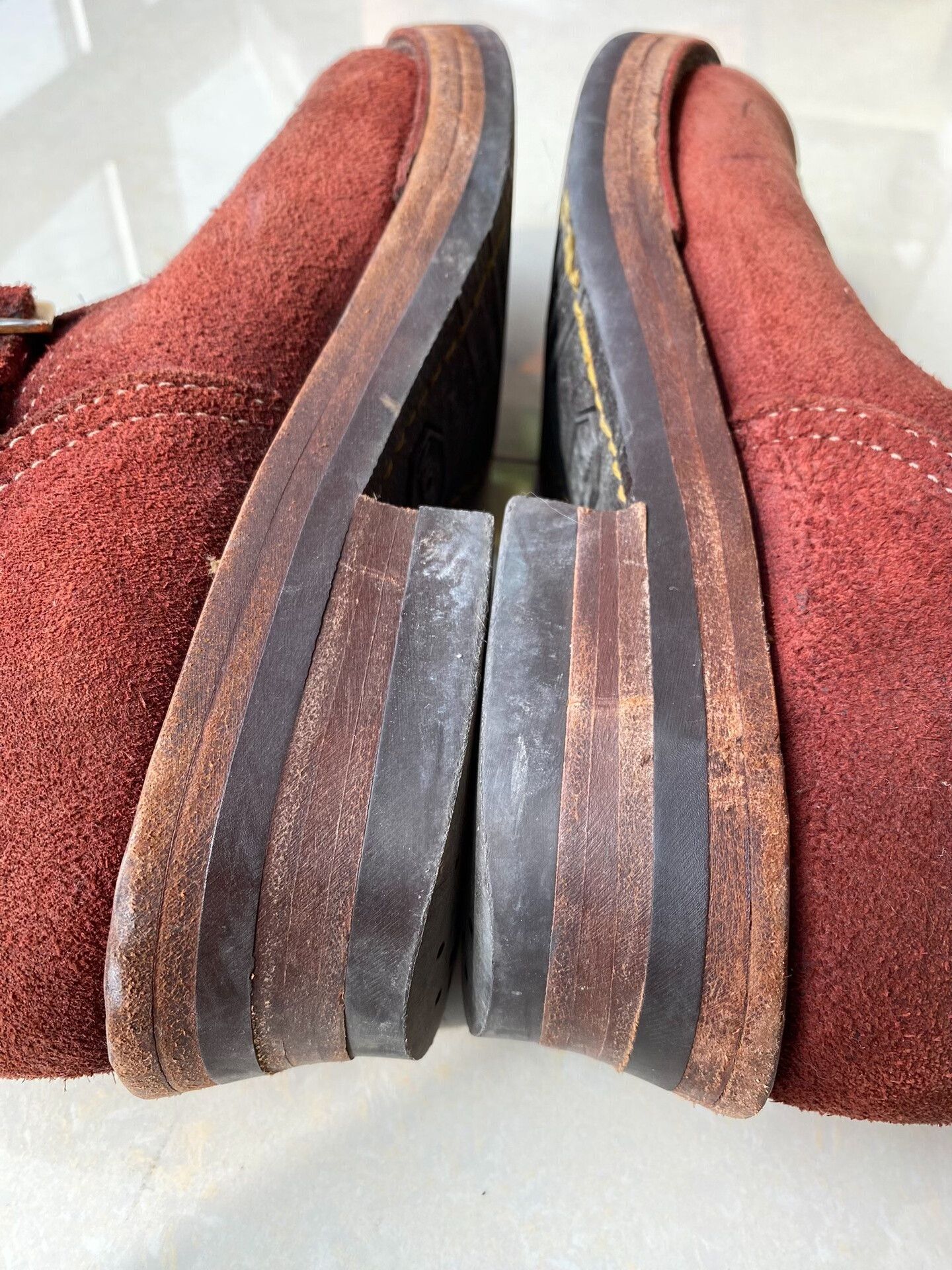 WESCO wesco boss engineer boots red suede Size US 8 / EU 41 - 5 Thumbnail
