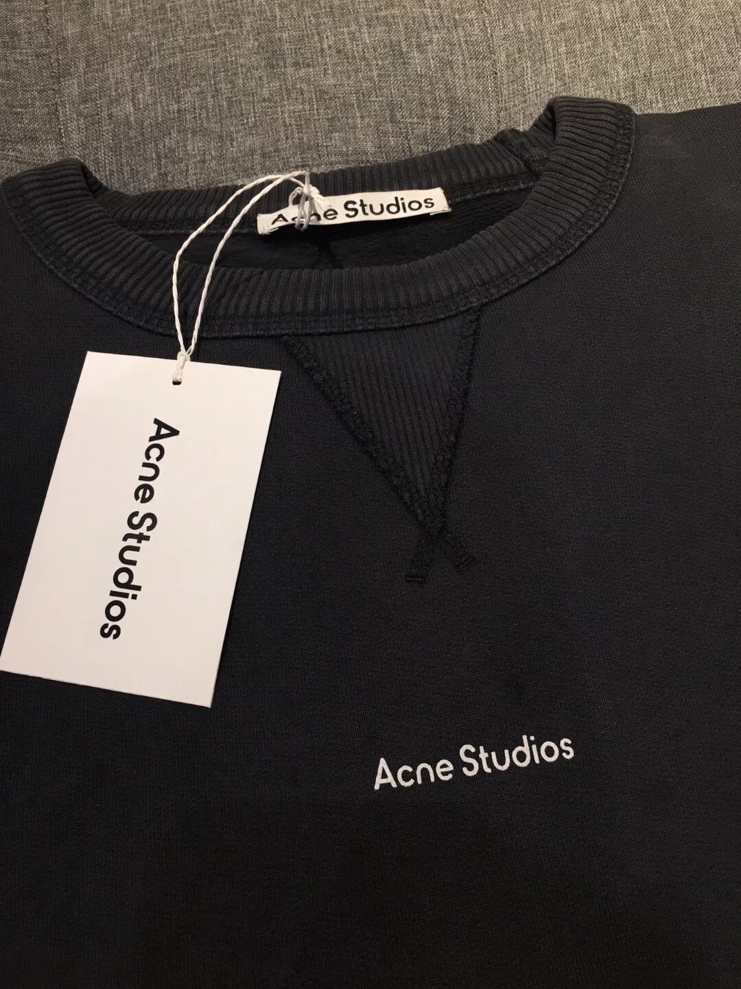 Acne Studios acne studios logo sweatshirt with tag Size US M / EU 48-50 / 2 - 4 Thumbnail