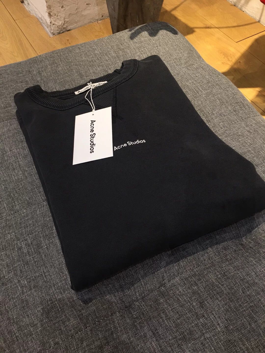 Acne Studios acne studios logo sweatshirt with tag Size US M / EU 48-50 / 2 - 7 Thumbnail