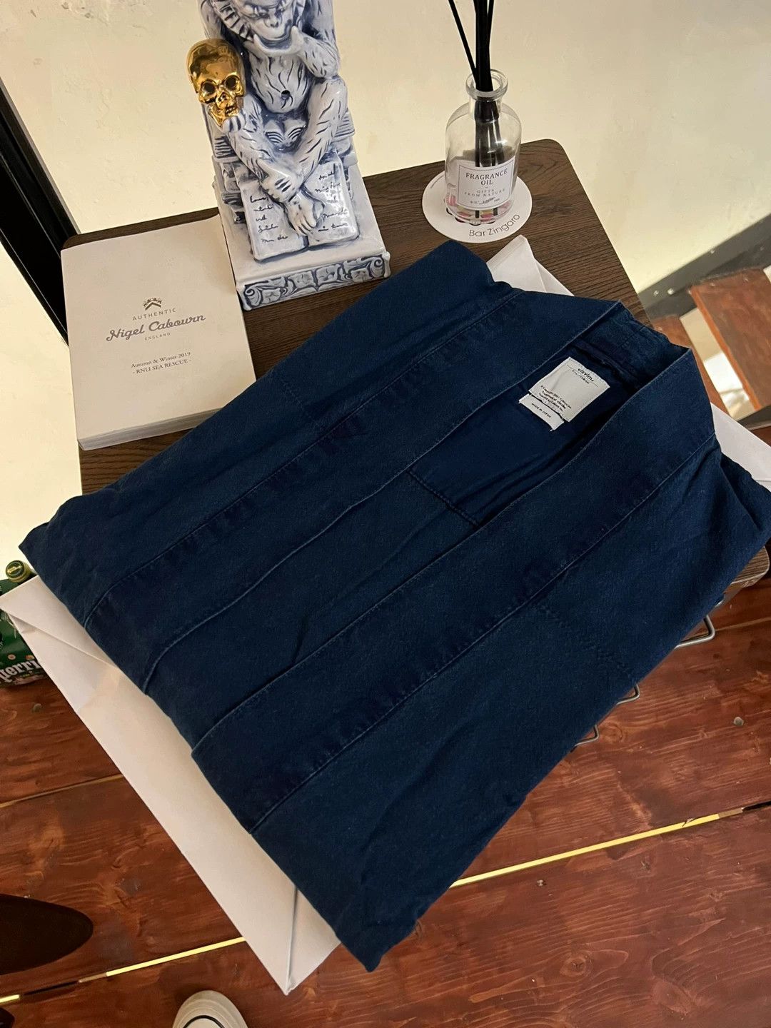 Visvim visvim lhamo blue dye shirt Size US M / EU 48-50 / 2 - 5 Thumbnail