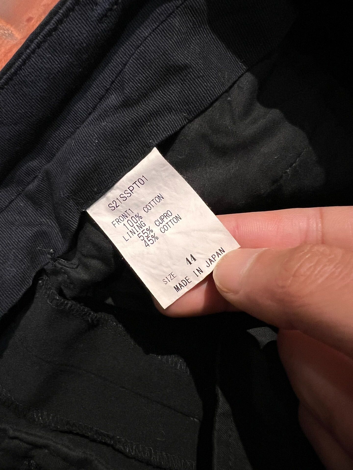 SOSHIOTSUKI Soshi Otsuki Black Pocket Cargo Pants Size US 31 - 4 Thumbnail