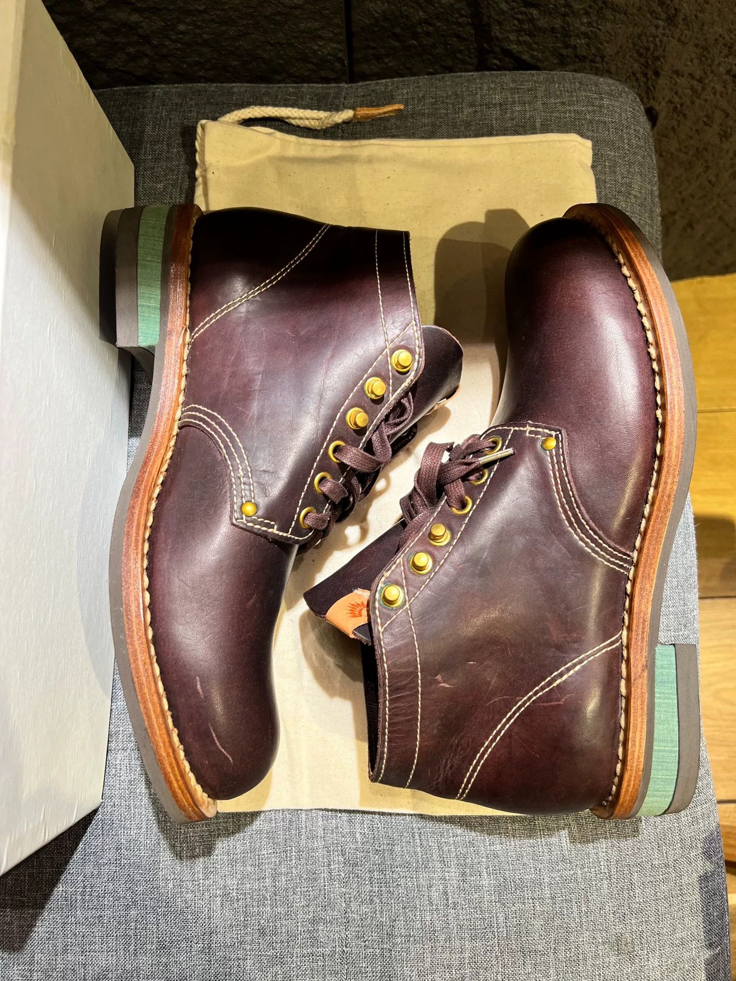 Visvim visvim brigadier boots mid-folk size 8.5 Size US 8.5 / EU 41-42 - 6 Thumbnail