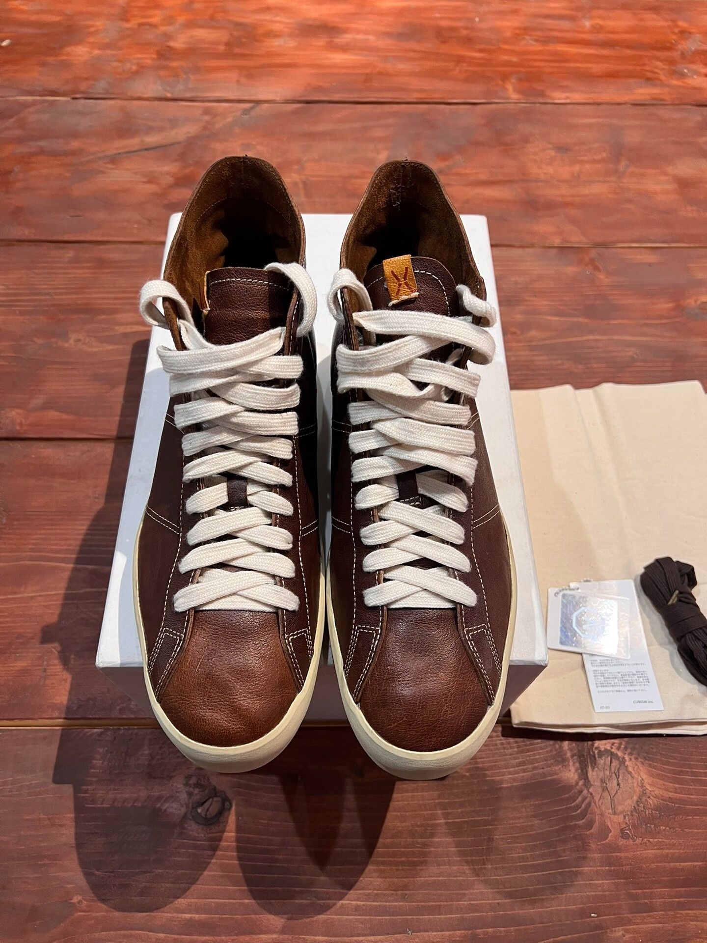 Visvim visvim foley hi-folk kangaroo leather sneakers Size US 10 / EU 43 - 2 Thumbnail