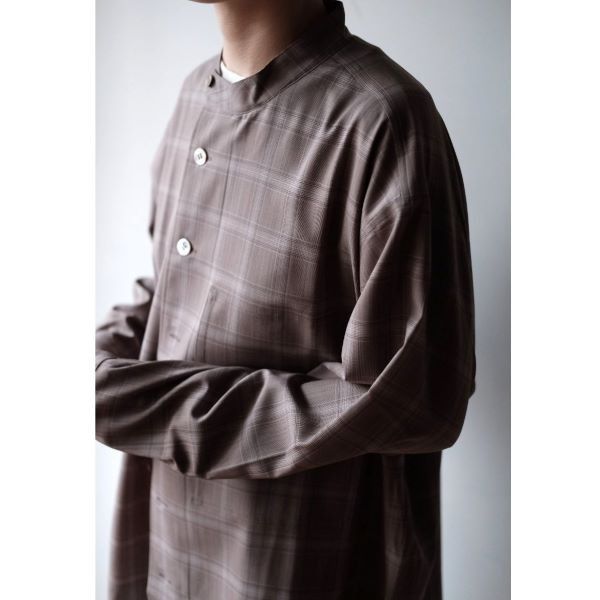 Other Other un/unbient Stand Collar Shirt Wool Tropical Shirt Others Dress Shirt UNSH41 DUTY FREE for USA Size ONE SIZE - 3 Thumbnail