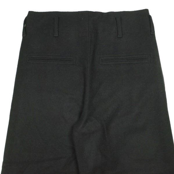 Other Other Omar Afridi A TROUSERS Wool Trousers Leather Bottoms OA-AW21-TRS-103-01 DUTY FREE for USA Size ONE SIZE - 6 Thumbnail