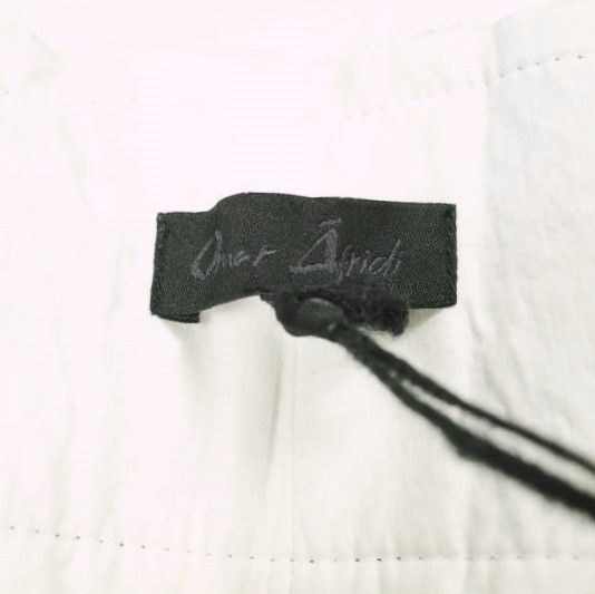 Other Other Omar Afridi A TROUSERS Wool Trousers Leather Bottoms OA-AW21-TRS-103-01 DUTY FREE for USA Size ONE SIZE - 8 Thumbnail