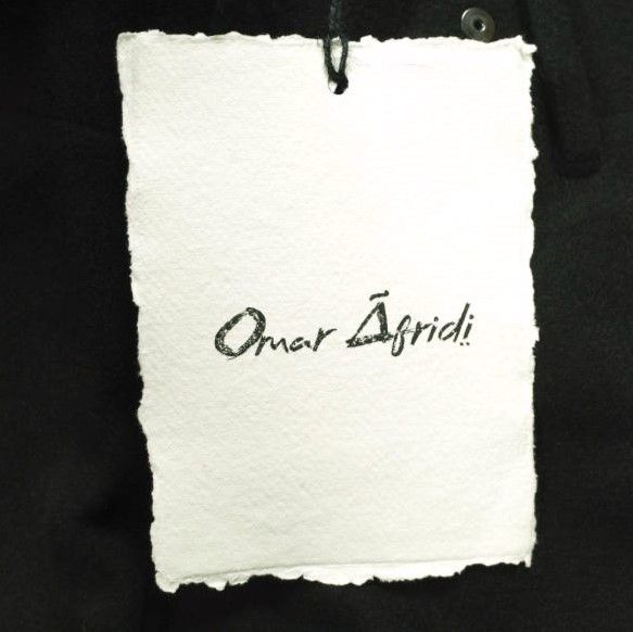 Other Other Omar Afridi A TROUSERS Wool Trousers Leather Bottoms OA-AW21-TRS-103-01 DUTY FREE for USA Size ONE SIZE - 3 Thumbnail