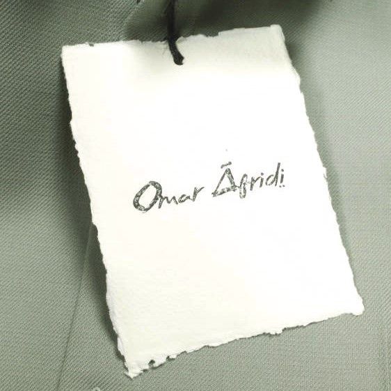 Other Other Omar Afridi OVER SHIRT Cotton Shirt Cotton Tops OA-AW22-SHR-103-01 DUTY FREE for USA Size ONE SIZE - 4 Thumbnail