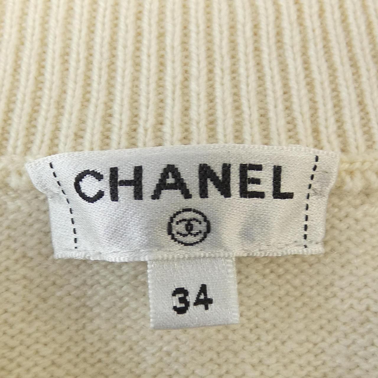Chanel Chanel Chanel Cashmere Knit Others Tops P65212K60945 DUTY FREE for USA Size ONE SIZE - 5 Thumbnail