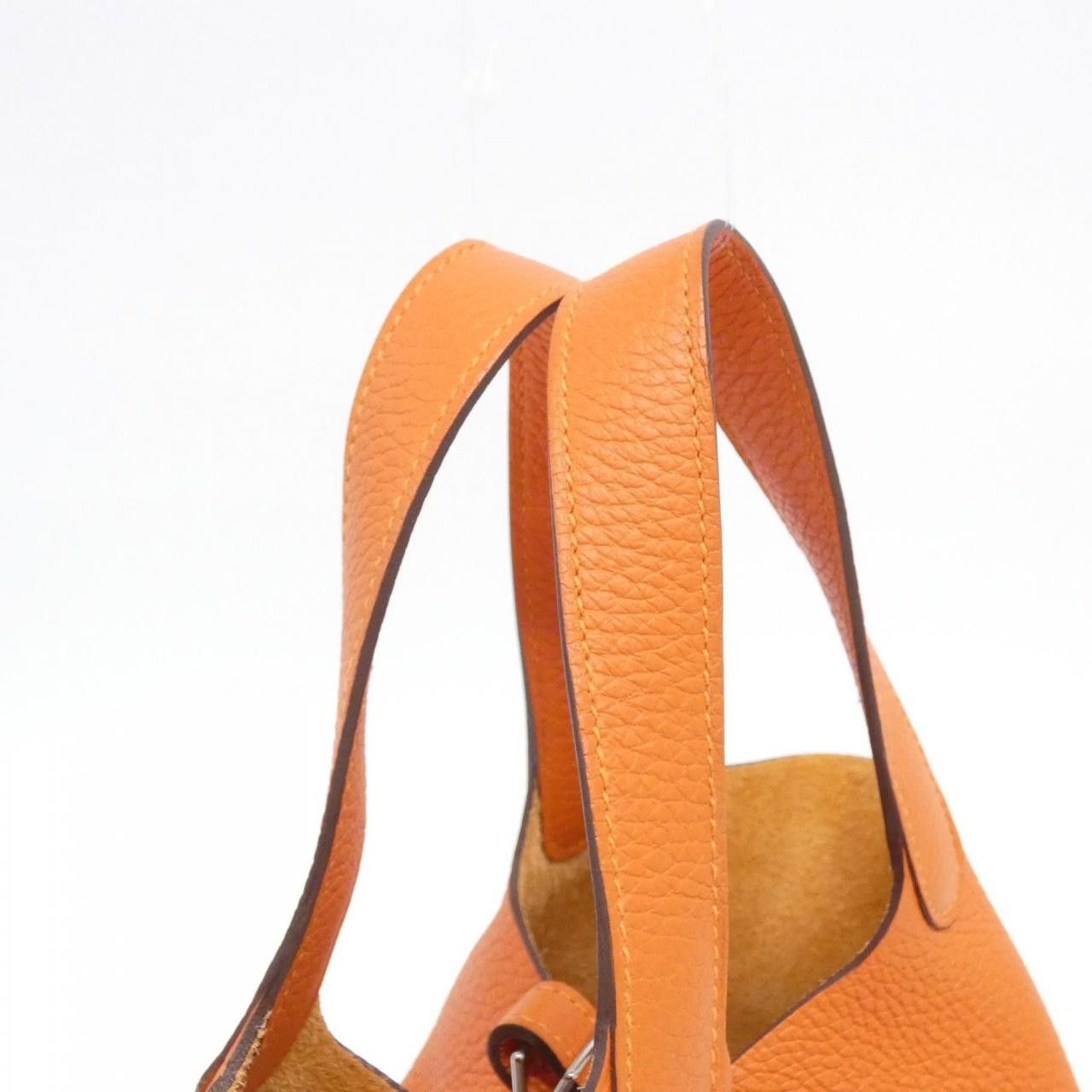 Hermes Hermes Hermès Picotin Lock PM Taurillon Clemence Bag Leather Handbag Stamp Z DUTY FREE for USA Size ONE SIZE - 4 Thumbnail
