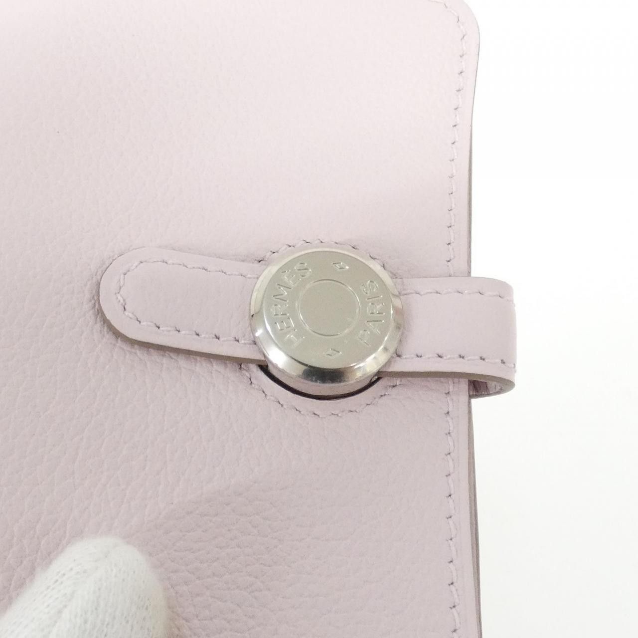 Hermes Hermes Hermès Dogon Evercolor Card Case Leather Card Case Stamp U DUTY FREE for USA Size ONE SIZE - 4 Thumbnail