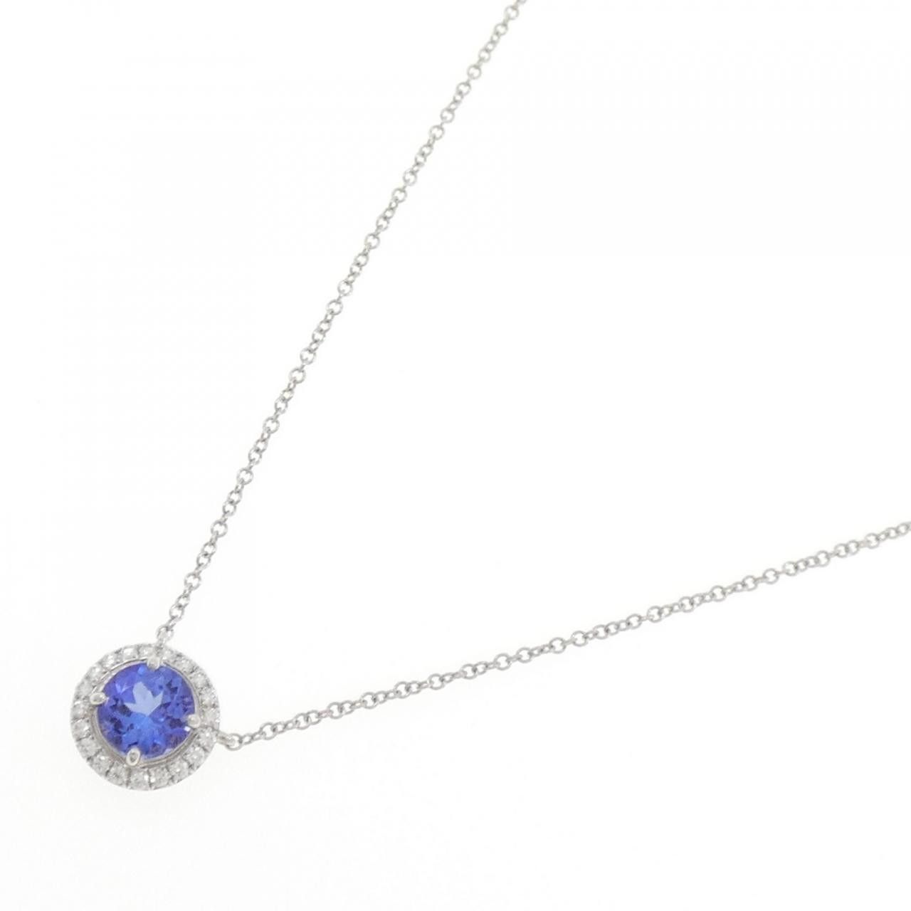 Tiffany & Co. Tiffany & Co. Tiffany Soleste Platinum950 Necklace Metal Necklace DUTY FREE for USA Size ONE SIZE - 2 Thumbnail