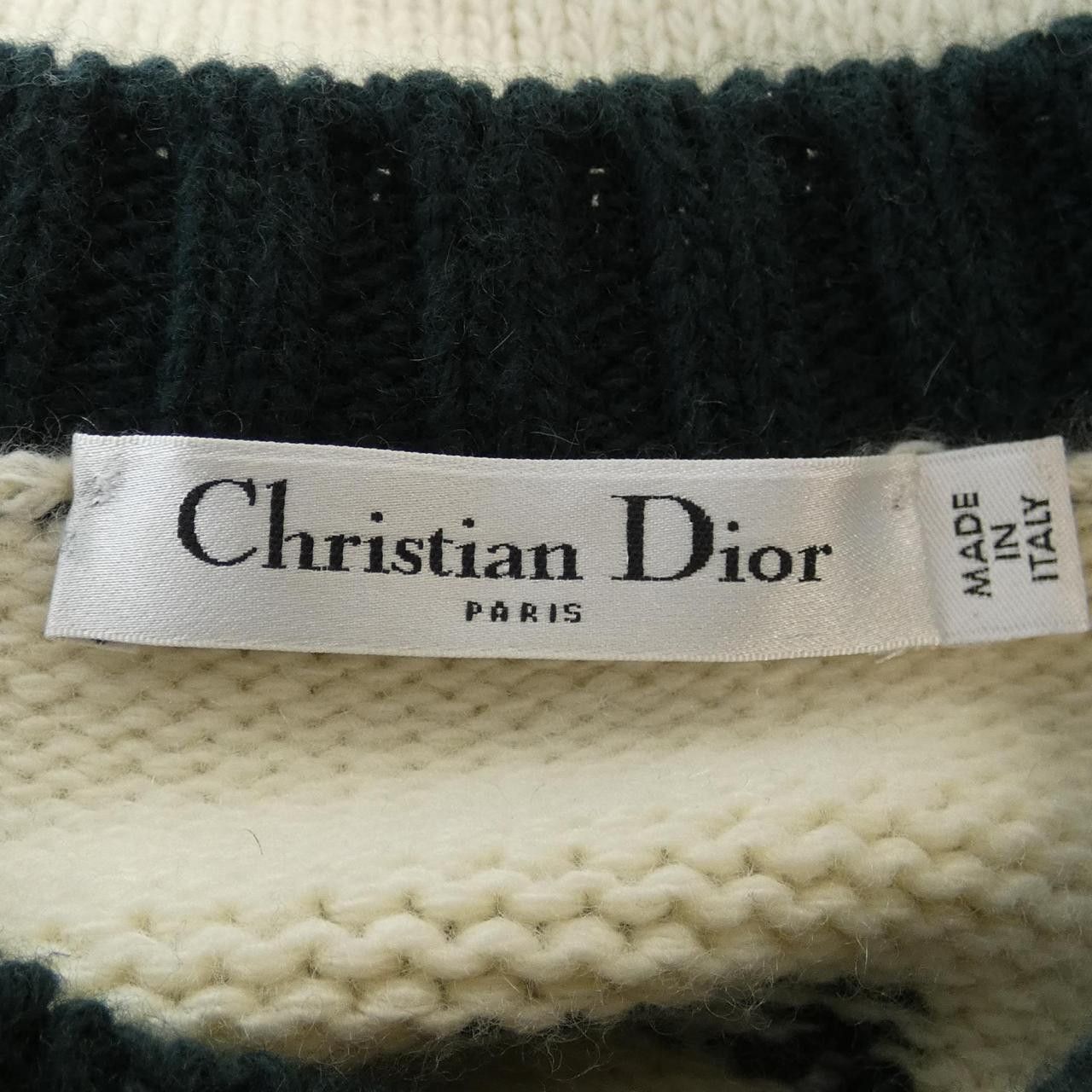 Dior Dior Christian Dior J'ADIOR8 NON NON NON ET NON! Cashmere Knit Others Tops 854S19AM019 DUTY FREE for USA Size ONE SIZE - 4 Thumbnail