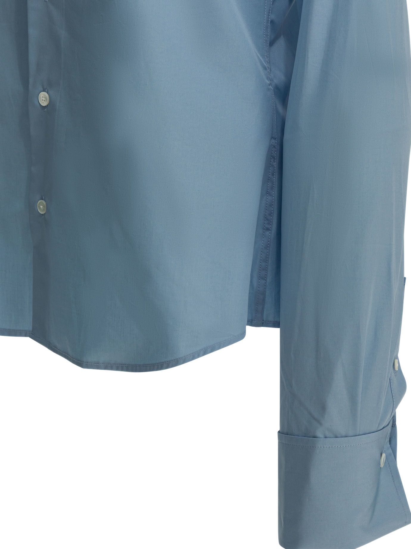 AMI Silk Blend Shirt Size S / US 4 / IT 40 - 4 Thumbnail
