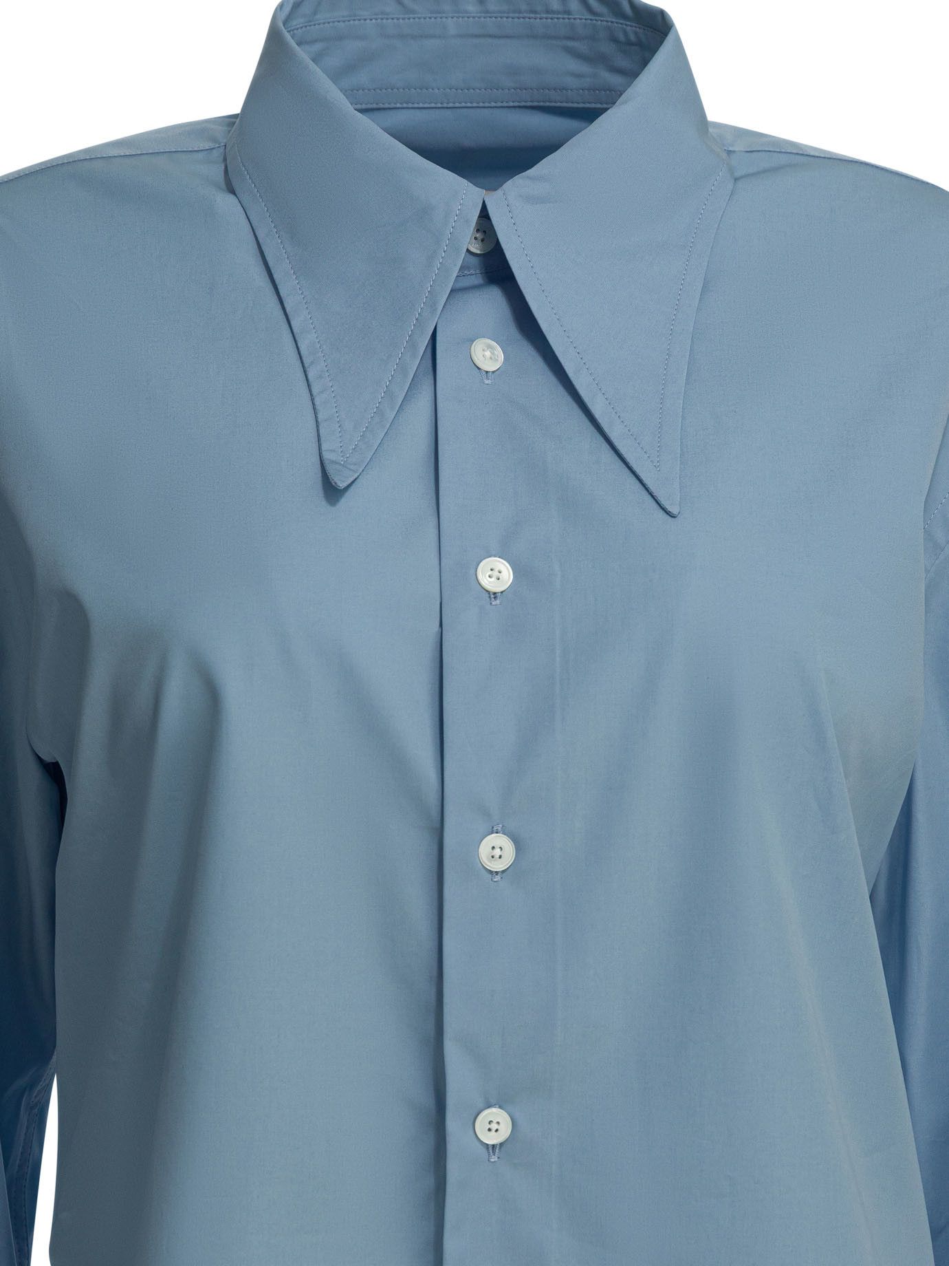AMI Silk Blend Shirt Size S / US 4 / IT 40 - 3 Thumbnail