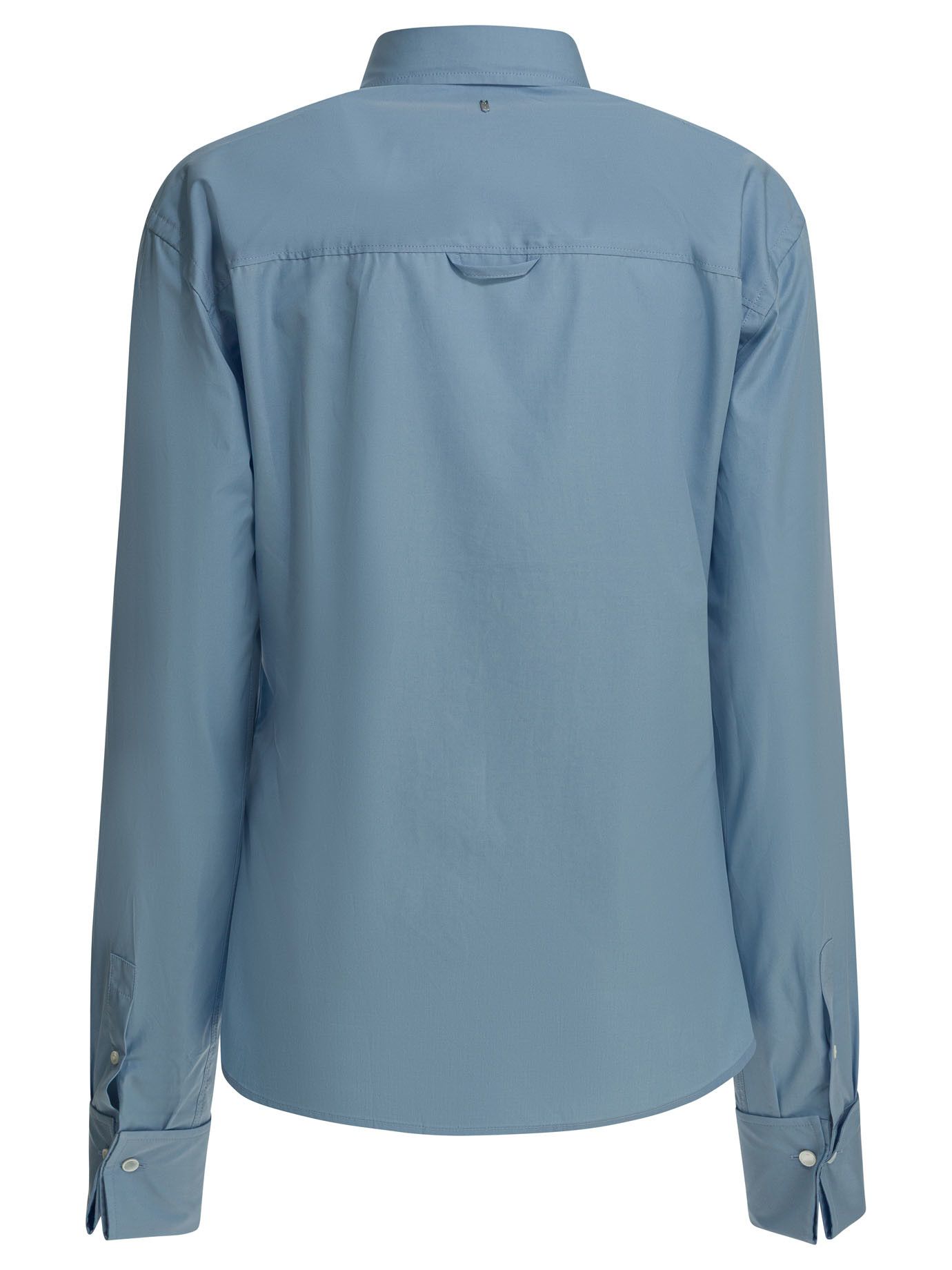 AMI Silk Blend Shirt Size S / US 4 / IT 40 - 2 Thumbnail