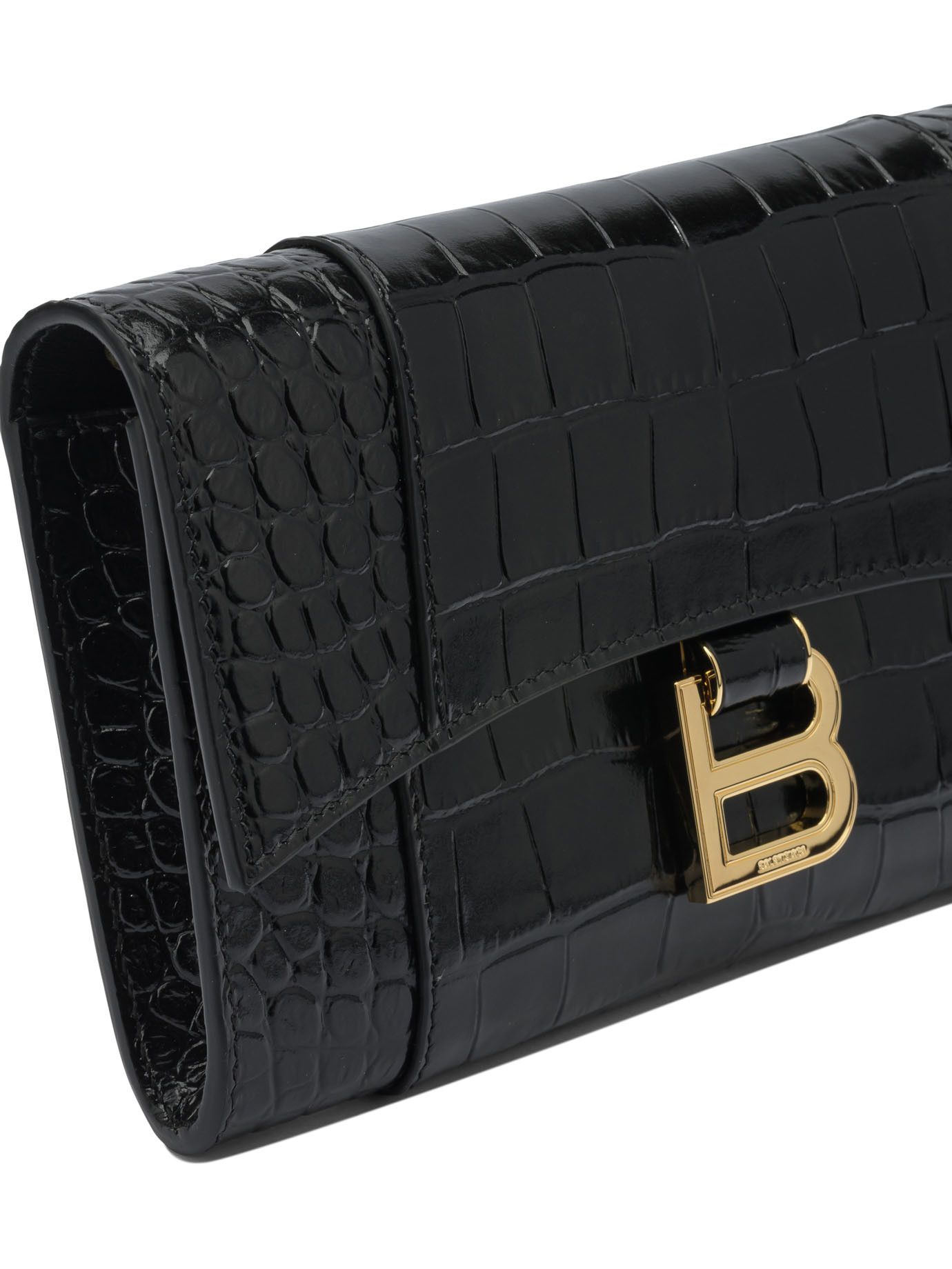 Balenciaga Hourglass Clutch Bag Size ONE SIZE - 4 Thumbnail
