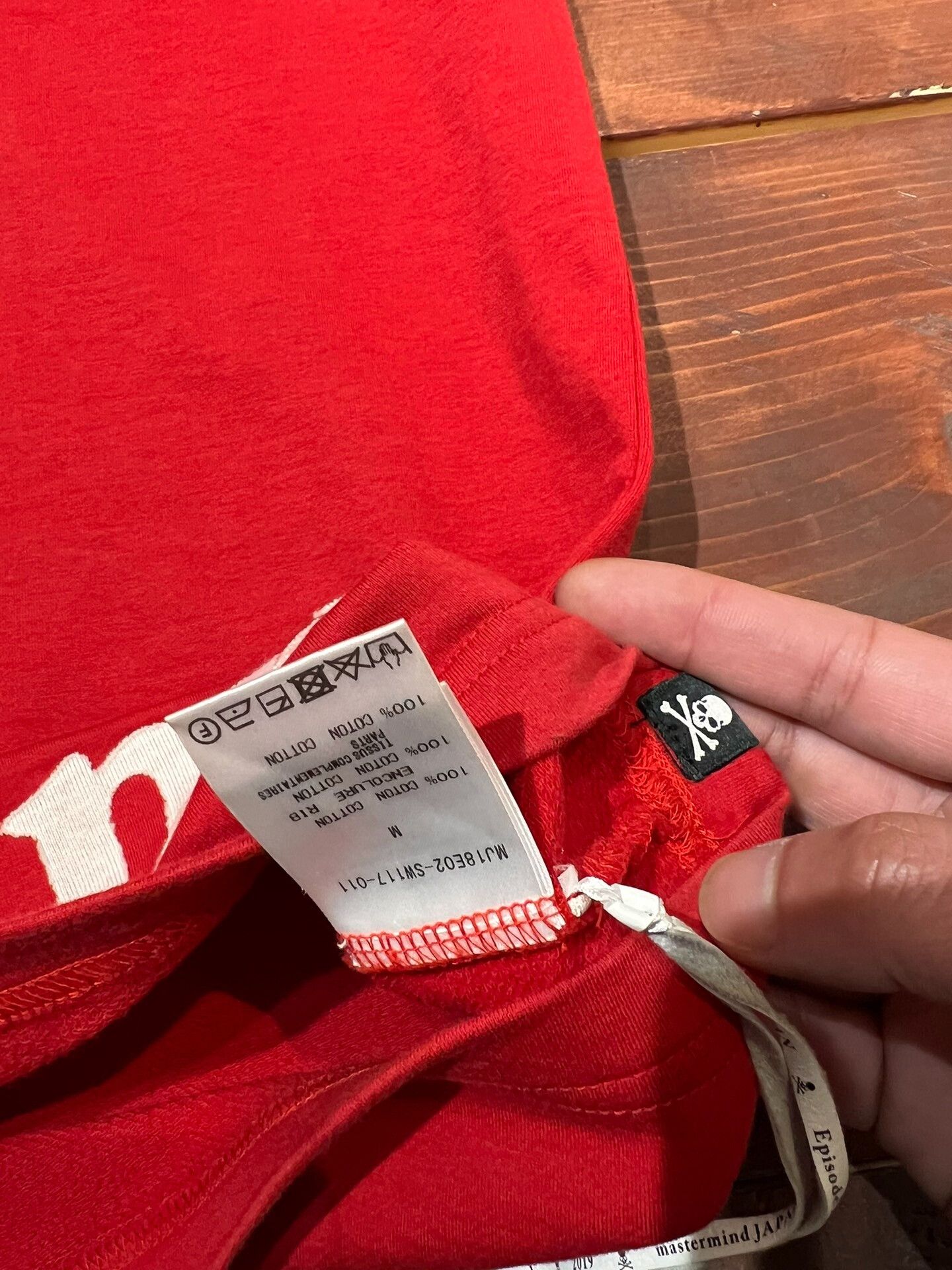 Mastermind Japan mastermind japan red logo short sleeve shirt Size US M / EU 48-50 / 2 - 4 Thumbnail