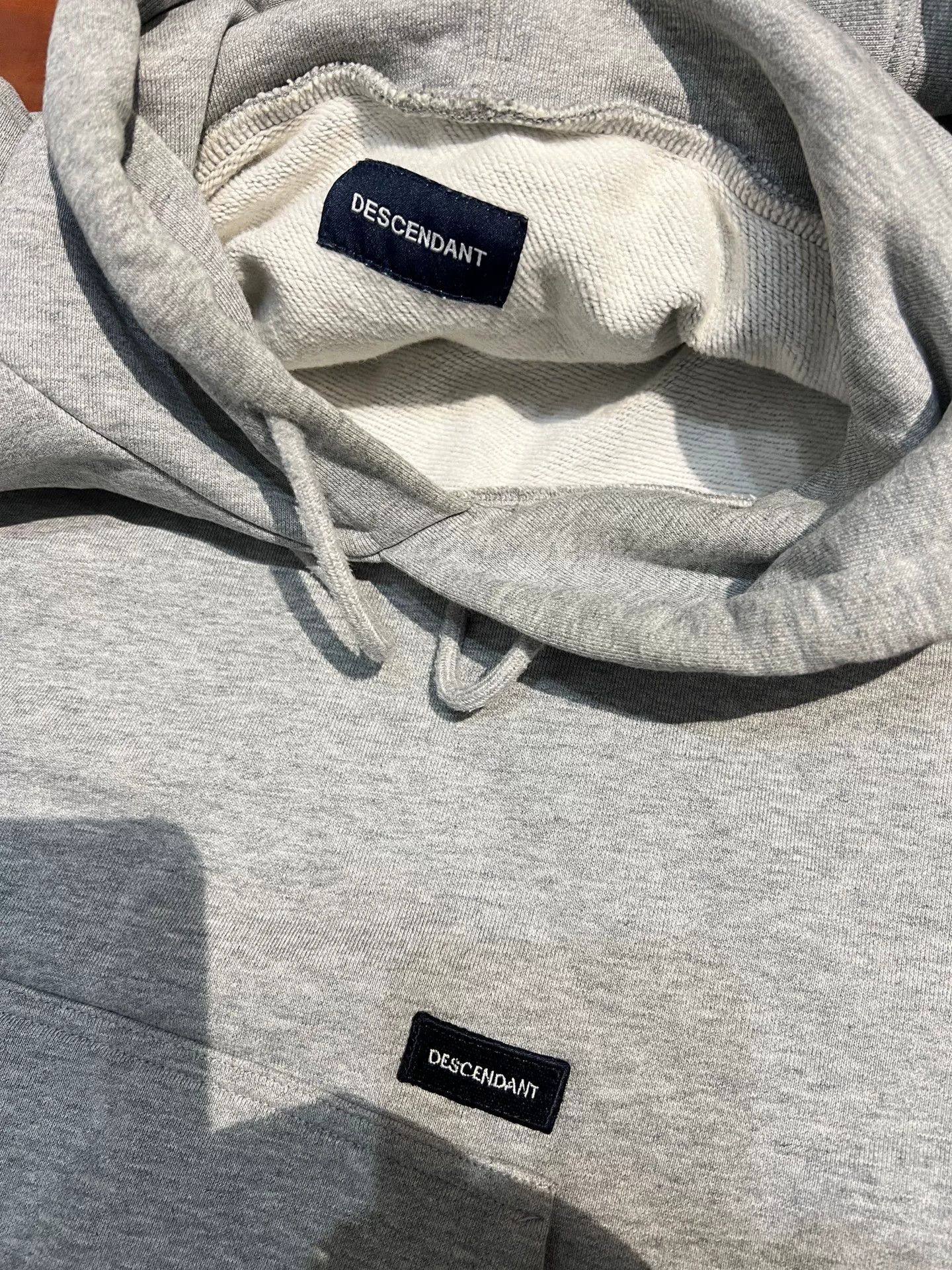 Descendant descendant embroidered logo gray hoodie Size US M / EU 48-50 / 2 - 3 Thumbnail