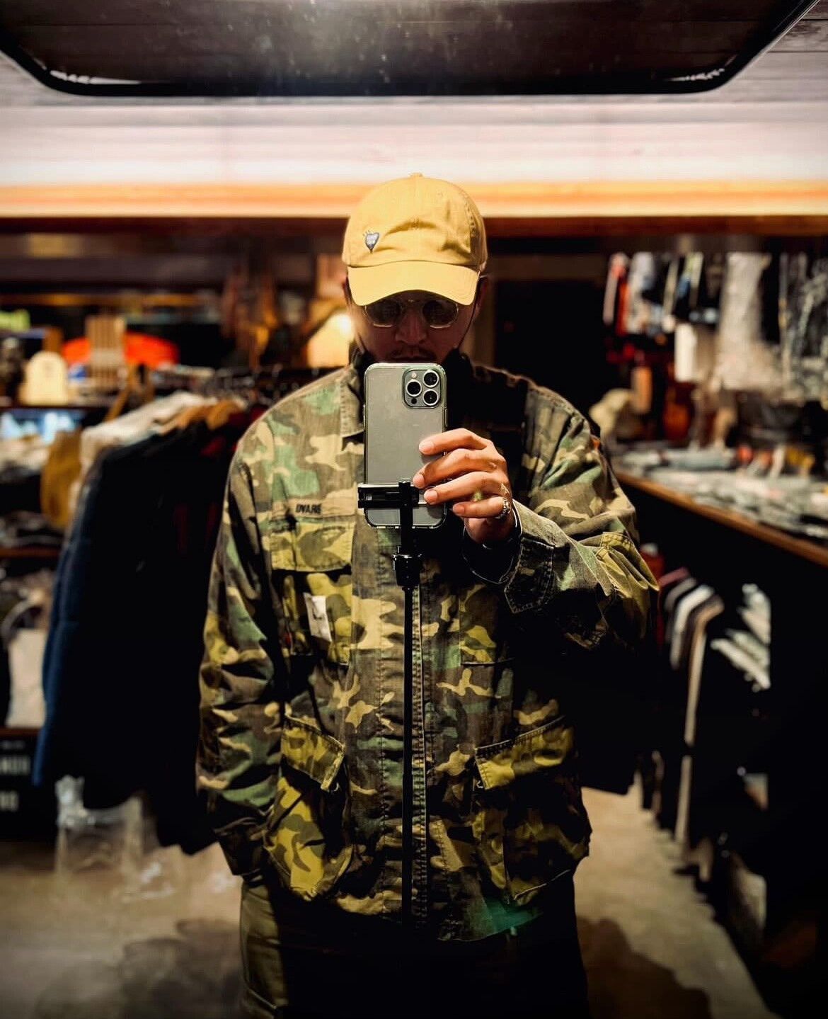 Bape bape x wtaps jungle camo long sleeve shirt Size US M / EU 48-50 / 2 - 5 Thumbnail