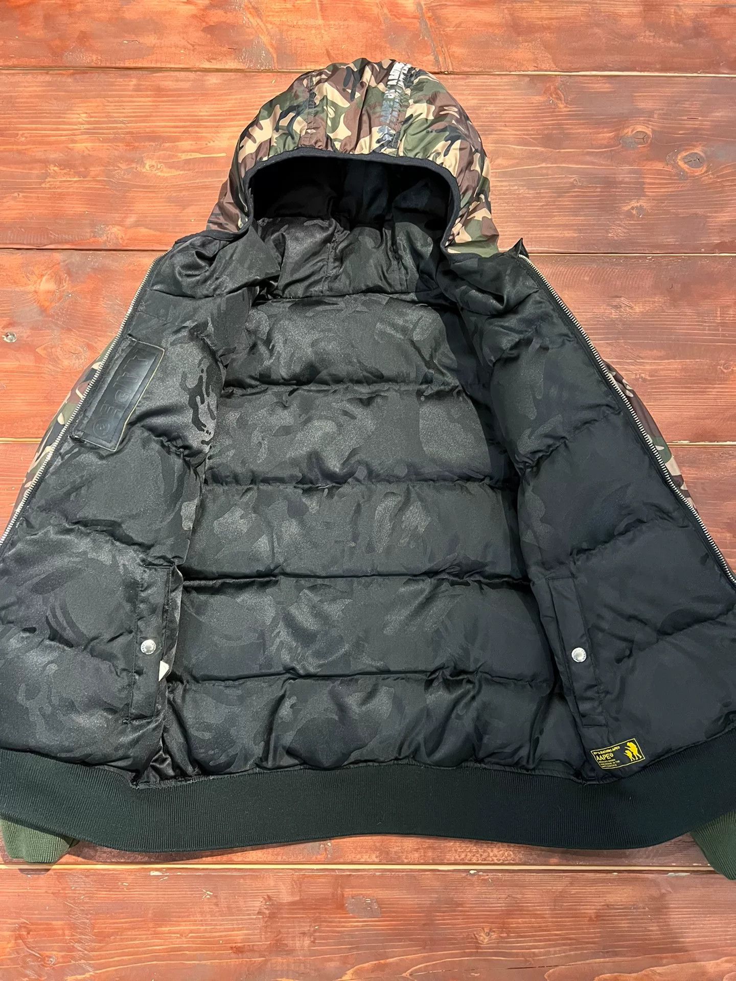Aape aape reversible camo down jacket size m Size US M / EU 48-50 / 2 - 3 Thumbnail