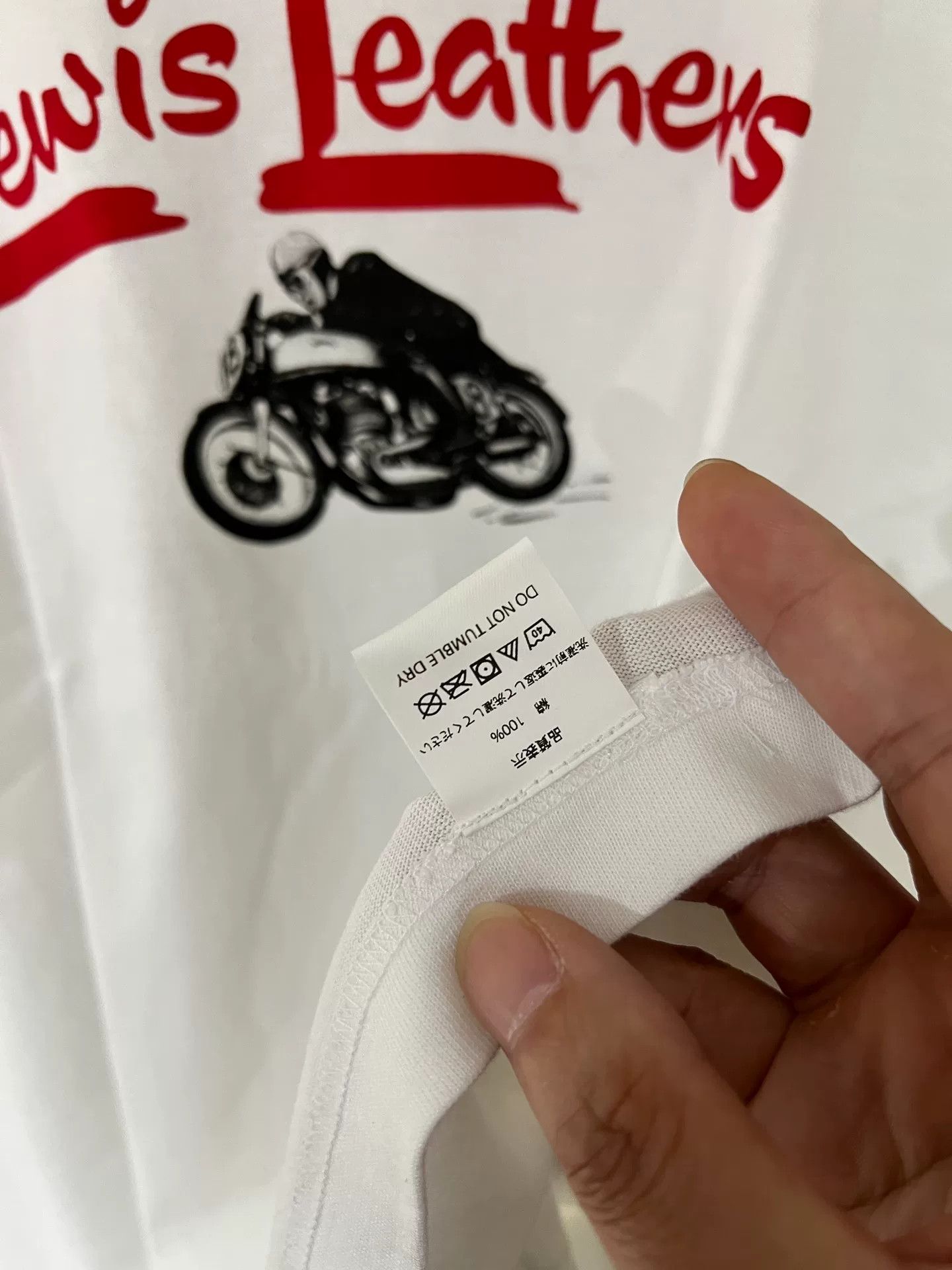 Lewis Leathers Lewis Leathers Classic Short Sleeve T-Shirt Size US L / EU 52-54 / 3 - 2 Thumbnail