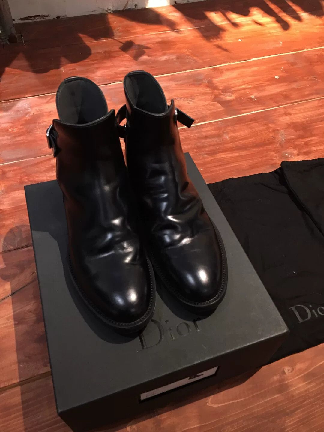 Dior dior men's boots size 41 genuine used Size US 8 / EU 41 - 2 Thumbnail