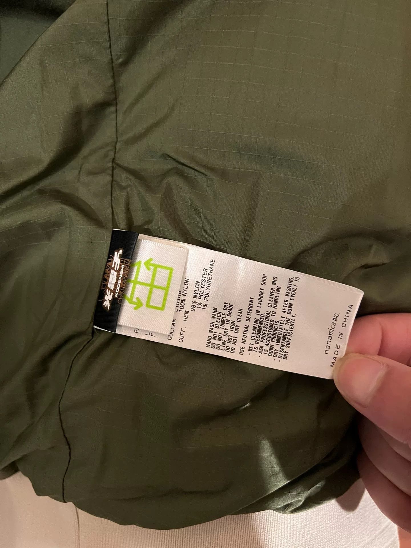 The North Face Purple Label beige north face down jacket Size US XL / EU 56 / 4 - 4 Thumbnail