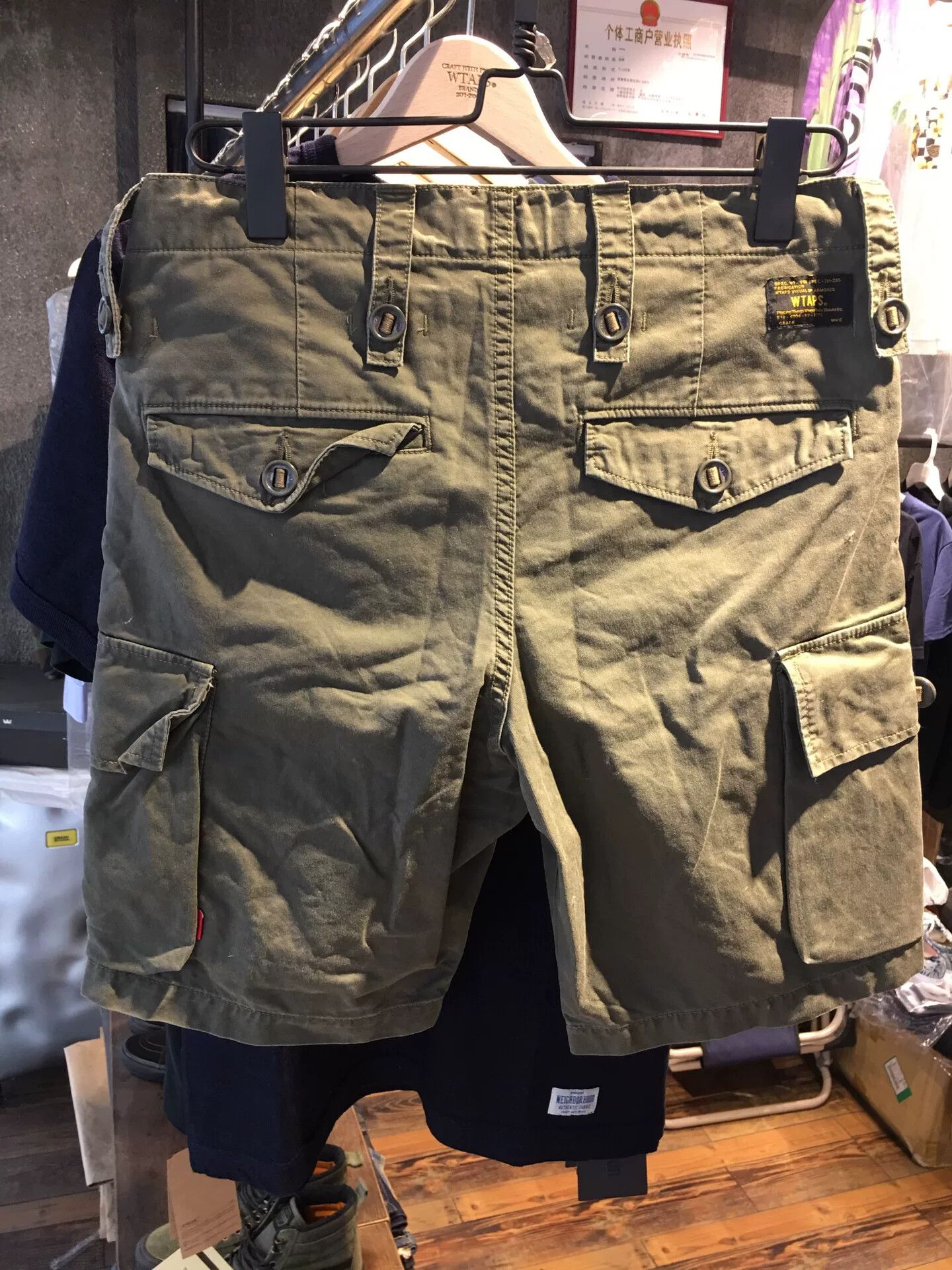 Wtaps wtaps jungle cargo shorts size M Size US 32 / EU 48 - 2 Thumbnail