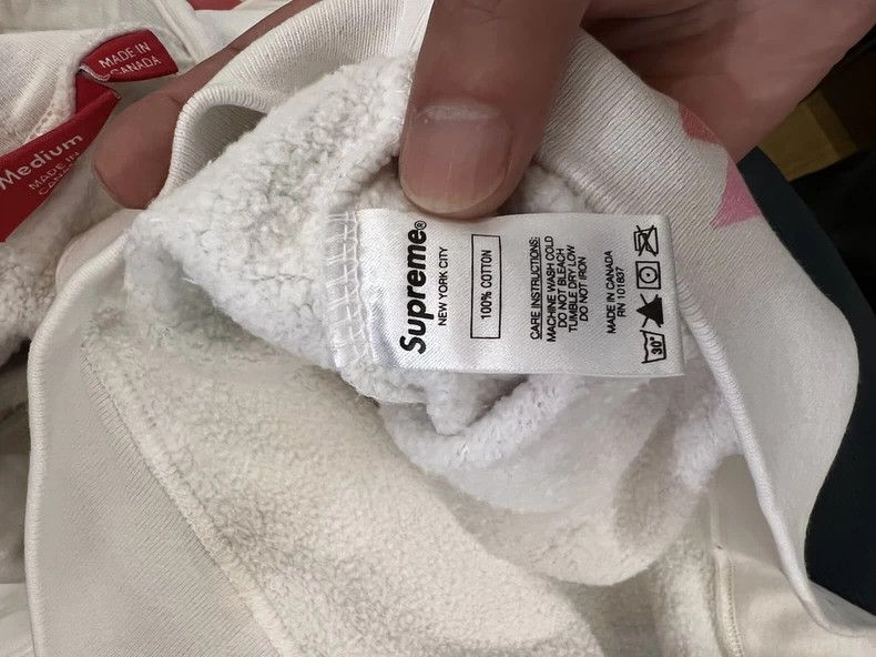 Supreme supreme gonz stars hooded sweatshirt white Size US M / EU 48-50 / 2 - 6 Thumbnail