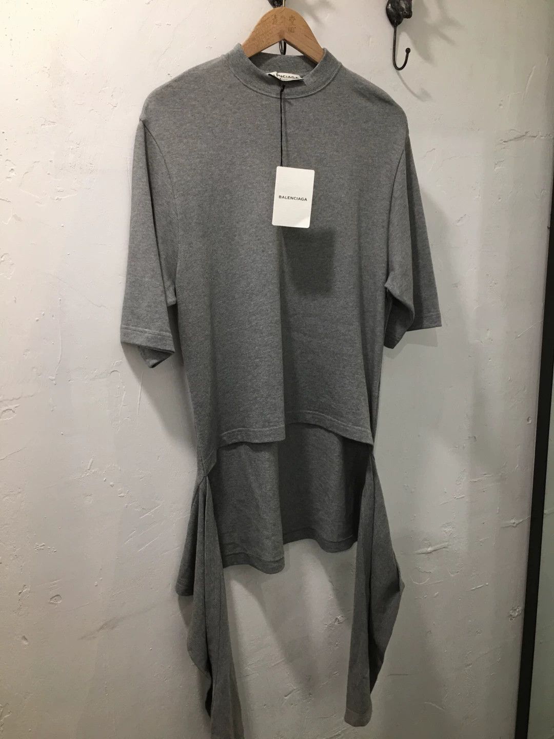 Balenciaga balenciaga short sleeve top in gray Size XS / US 0-2 / IT 36-38 - 3 Thumbnail
