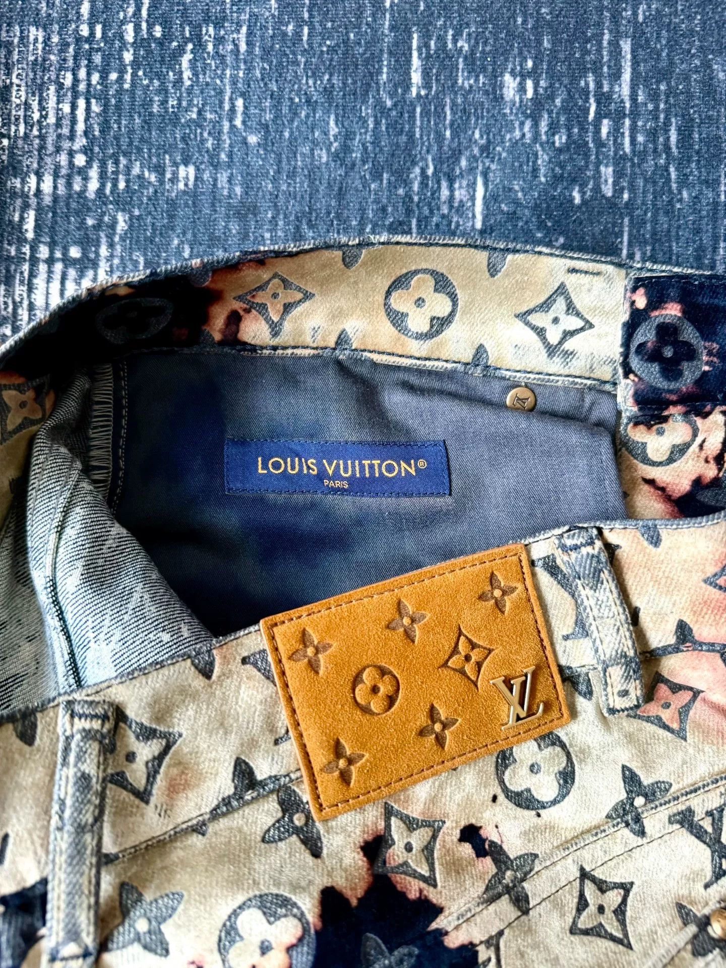 Louis Vuitton louis vuitton LV 24ss fire cloud denim pants Size 30" / US 8 / IT 44 - 5 Thumbnail