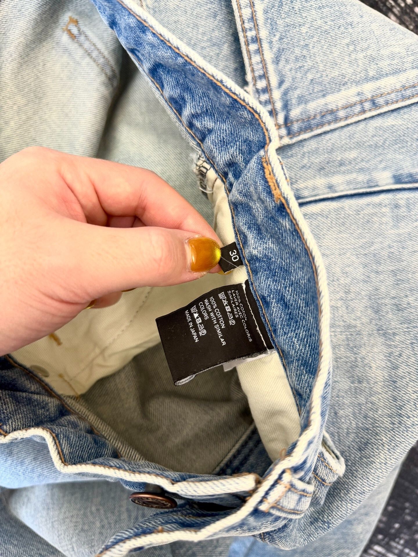 Celine celine blue washed denim jeans Size 30" / US 8 / IT 44 - 4 Thumbnail