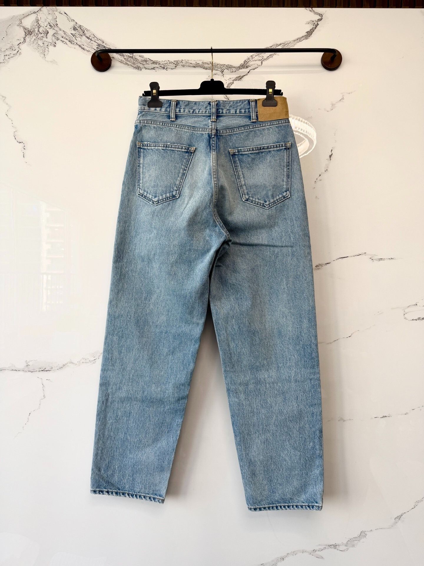 Celine celine blue washed denim jeans Size 30" / US 8 / IT 44 - 3 Thumbnail