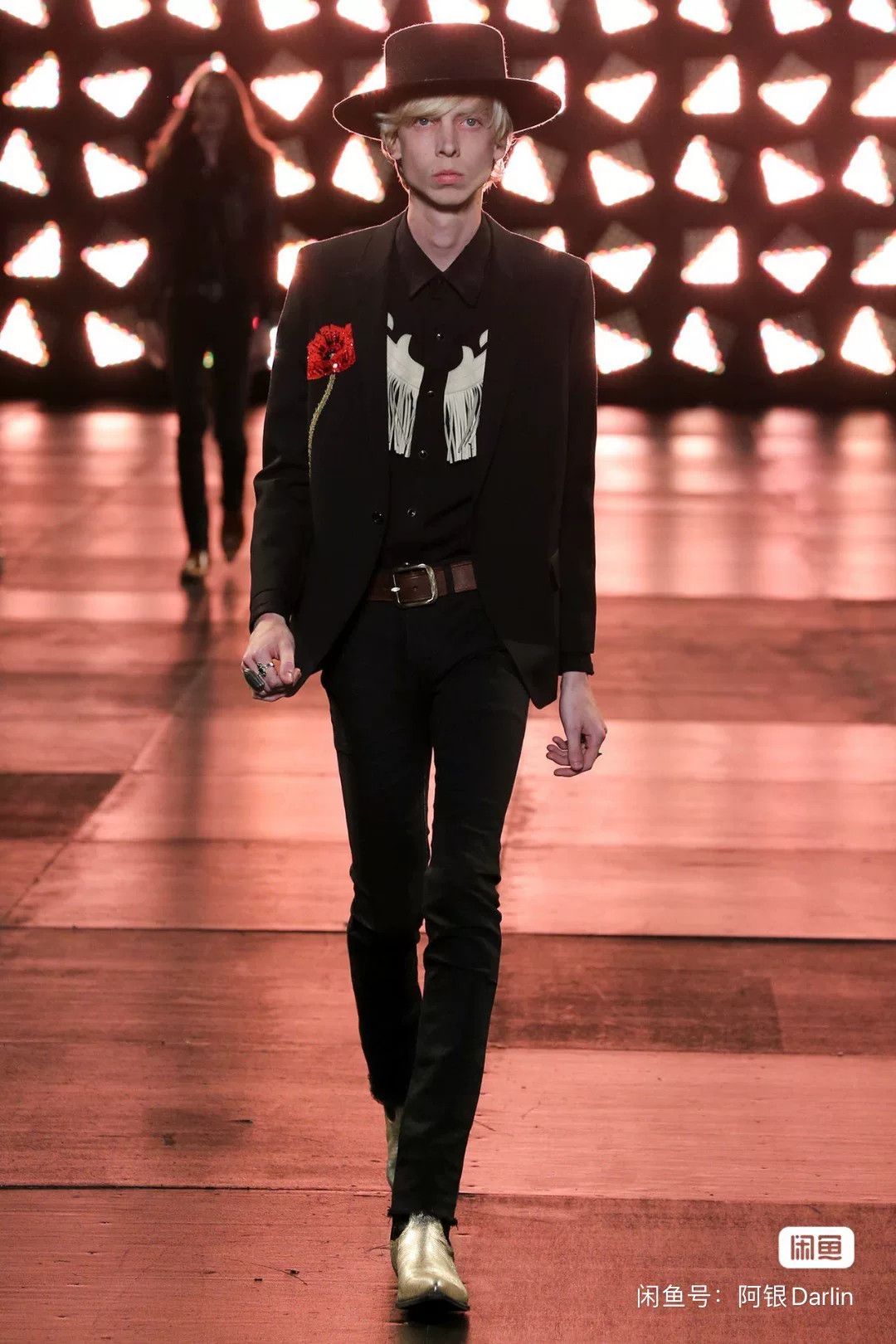 Saint Laurent Paris Saint Laurent One-of-a-Kind Black Blazer Size US S / EU 44-46 / 1 - 6 Thumbnail