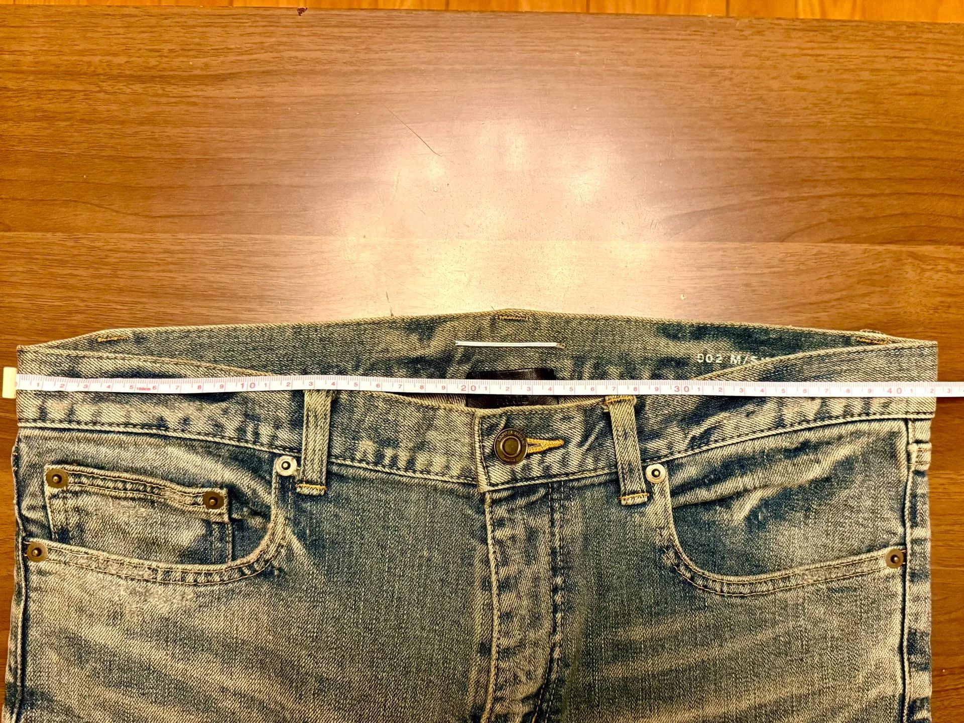 Saint Laurent Paris saint laurent distressed denim jeans A+ Size US 32 / EU 48 - 6 Thumbnail