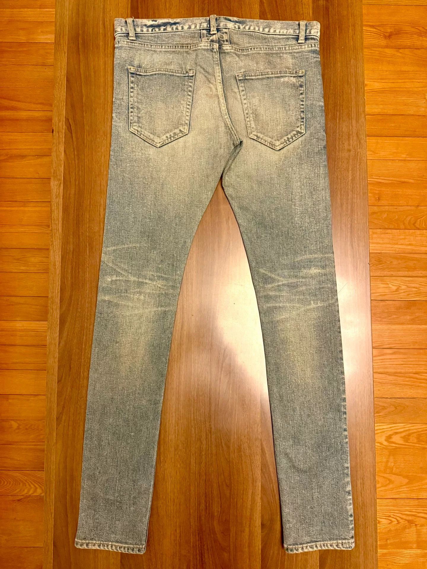 Saint Laurent Paris saint laurent distressed denim jeans A+ Size US 32 / EU 48 - 4 Thumbnail