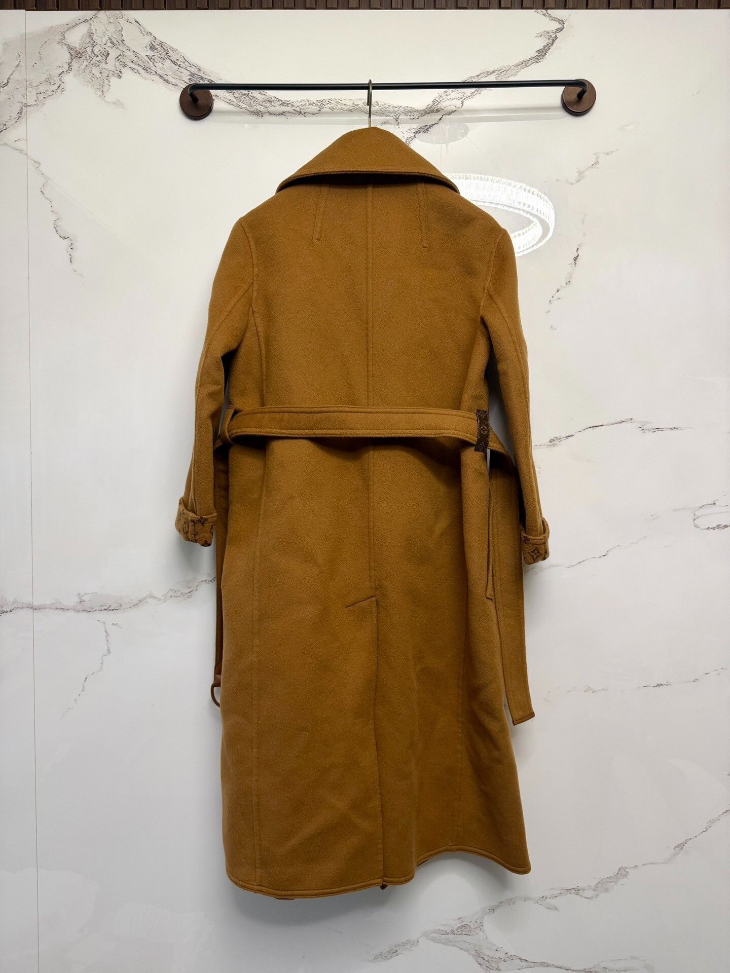 Louis Vuitton louis vuitton brown wool printed coat Size M / US 6-8 / IT 42-44 - 3 Thumbnail