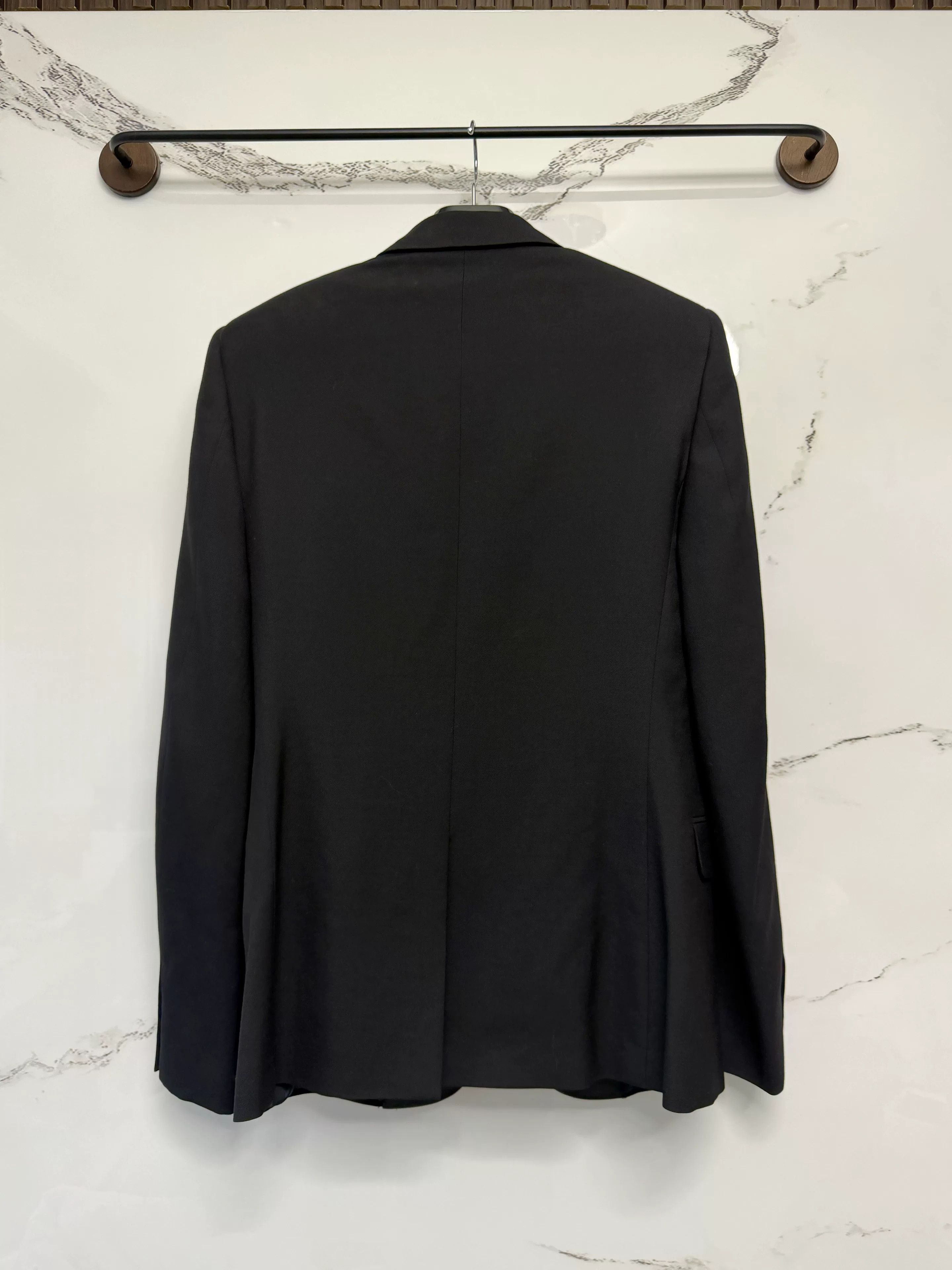 Saint Laurent Paris saint laurent leather lapel smoking jacket Size US S / EU 44-46 / 1 - 4 Thumbnail