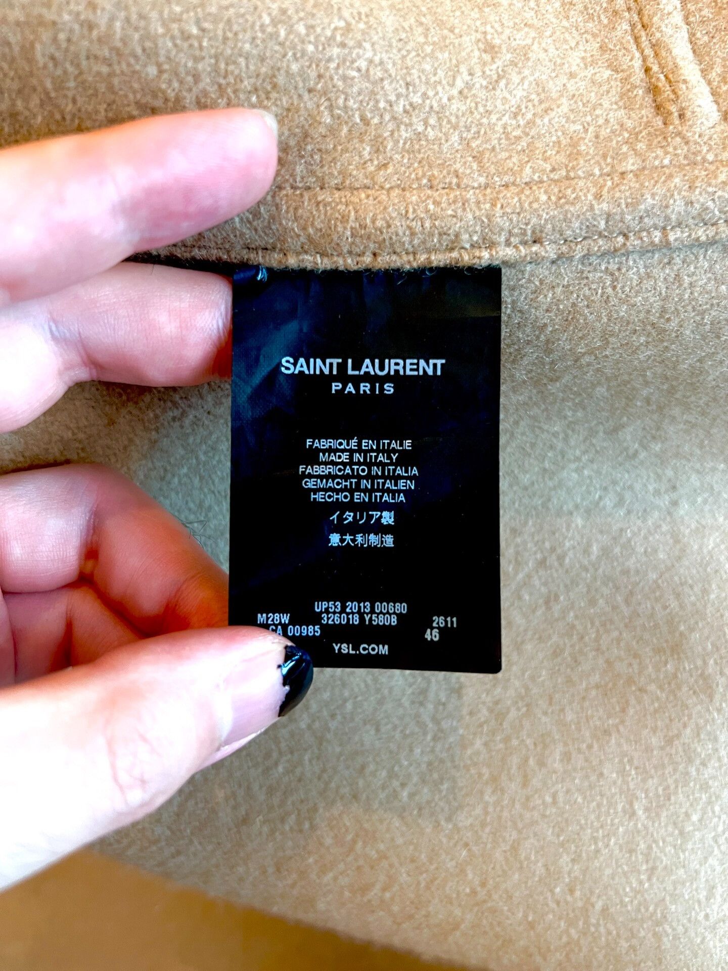 Saint Laurent Paris saint laurent wool hooded duffle coat Size US M / EU 48-50 / 2 - 5 Thumbnail